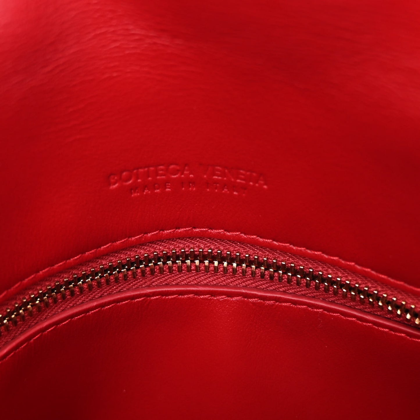 Lambskin Intrecciato Mini Crossbody Bag Apple Candy