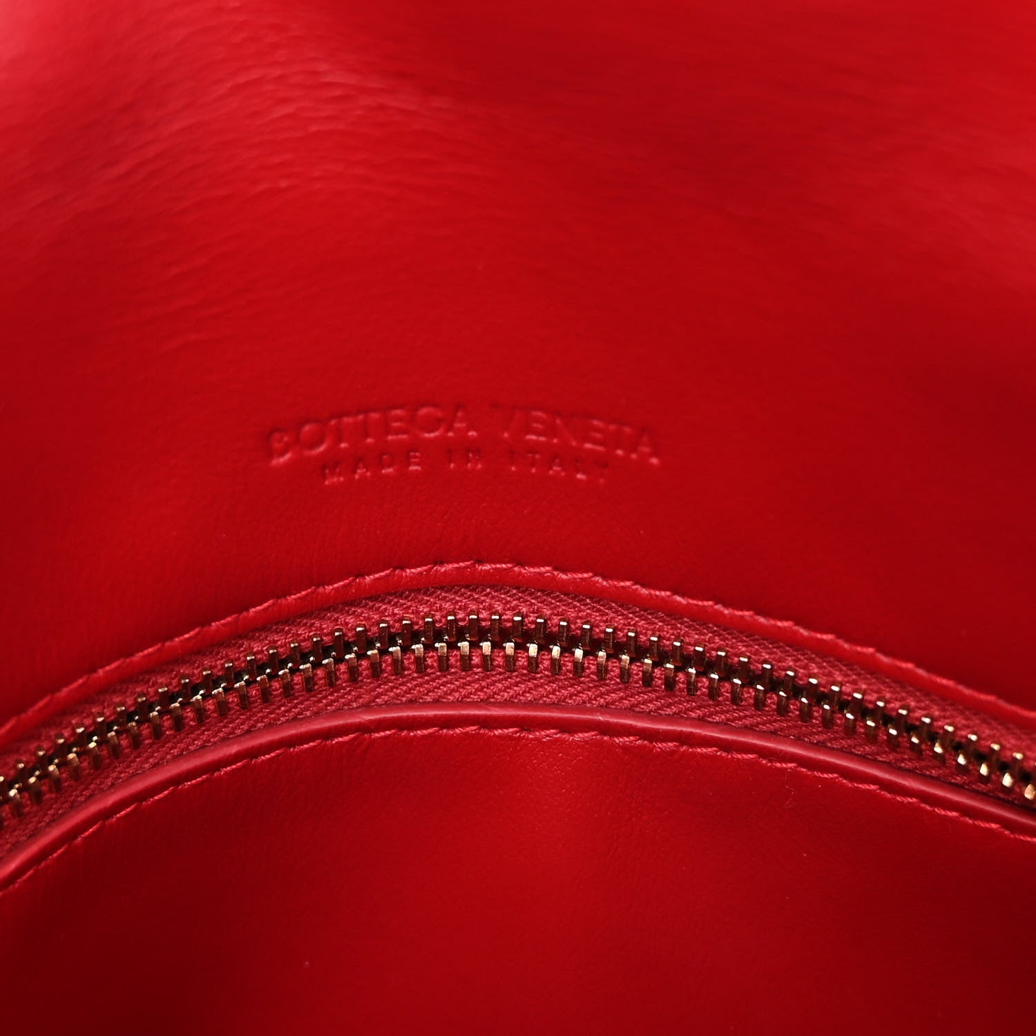 Bottega Veneta Lambskin Intrecciato Mini Crossbody Bag Apple Candy 7 of 11