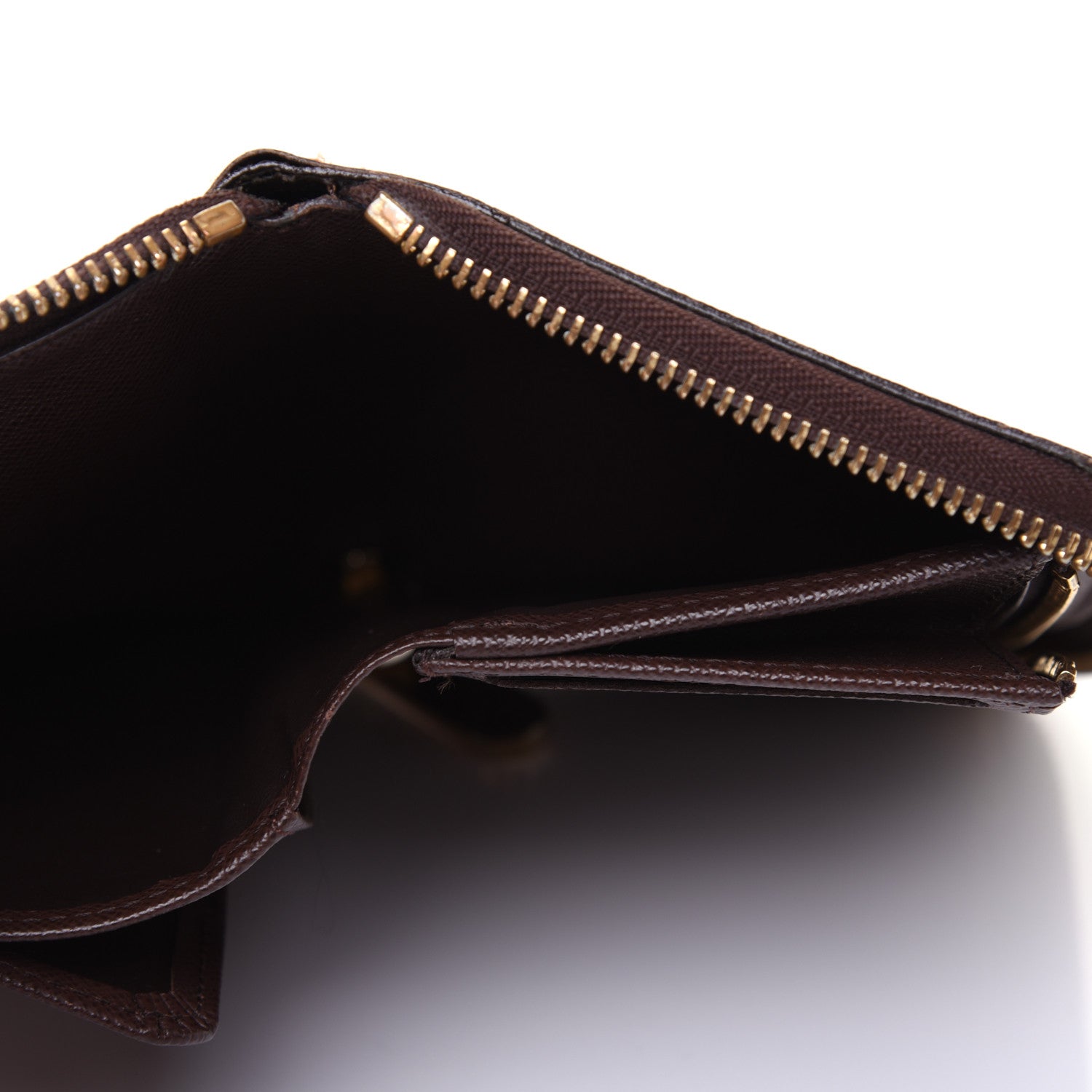 Louis Vuitton Damier Ebene Zippy Compact Wallet 9 of 10
