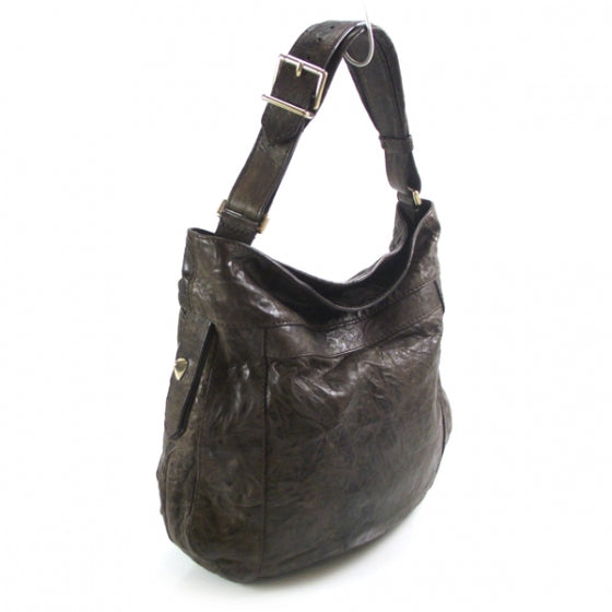 Leather Eden Pepe Hobo Brown