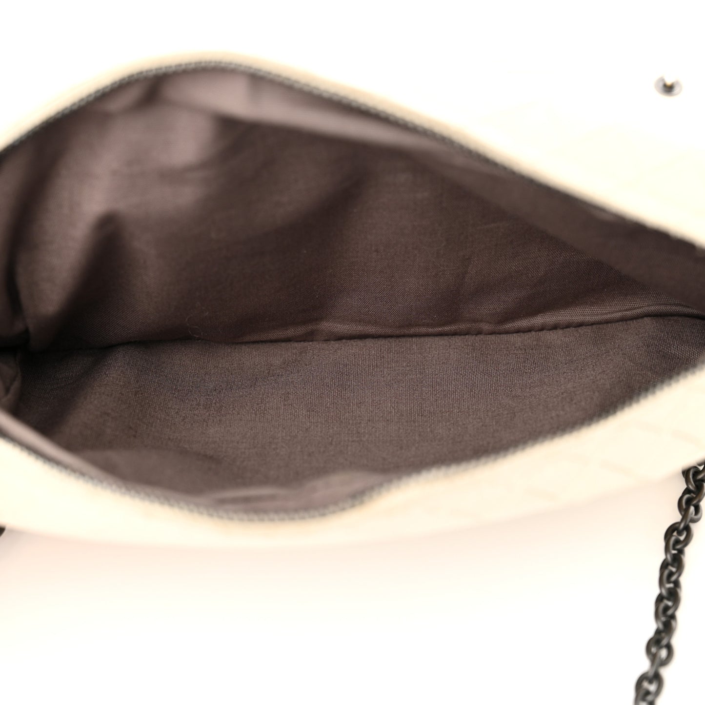 Nappa Intrecciato Mini Messenger Bag White