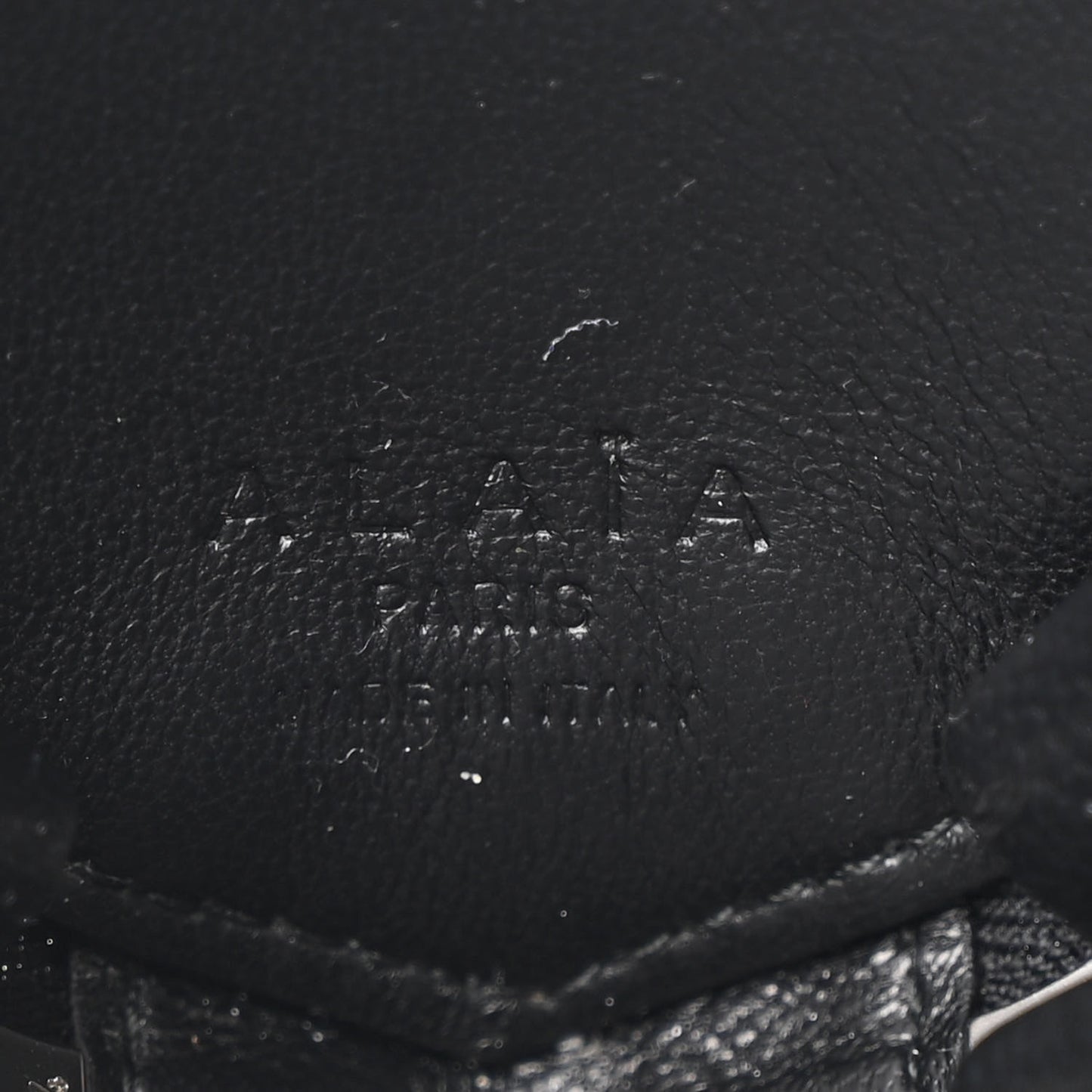 Lambskin Crystal Embellished Le Coeur Bag Black