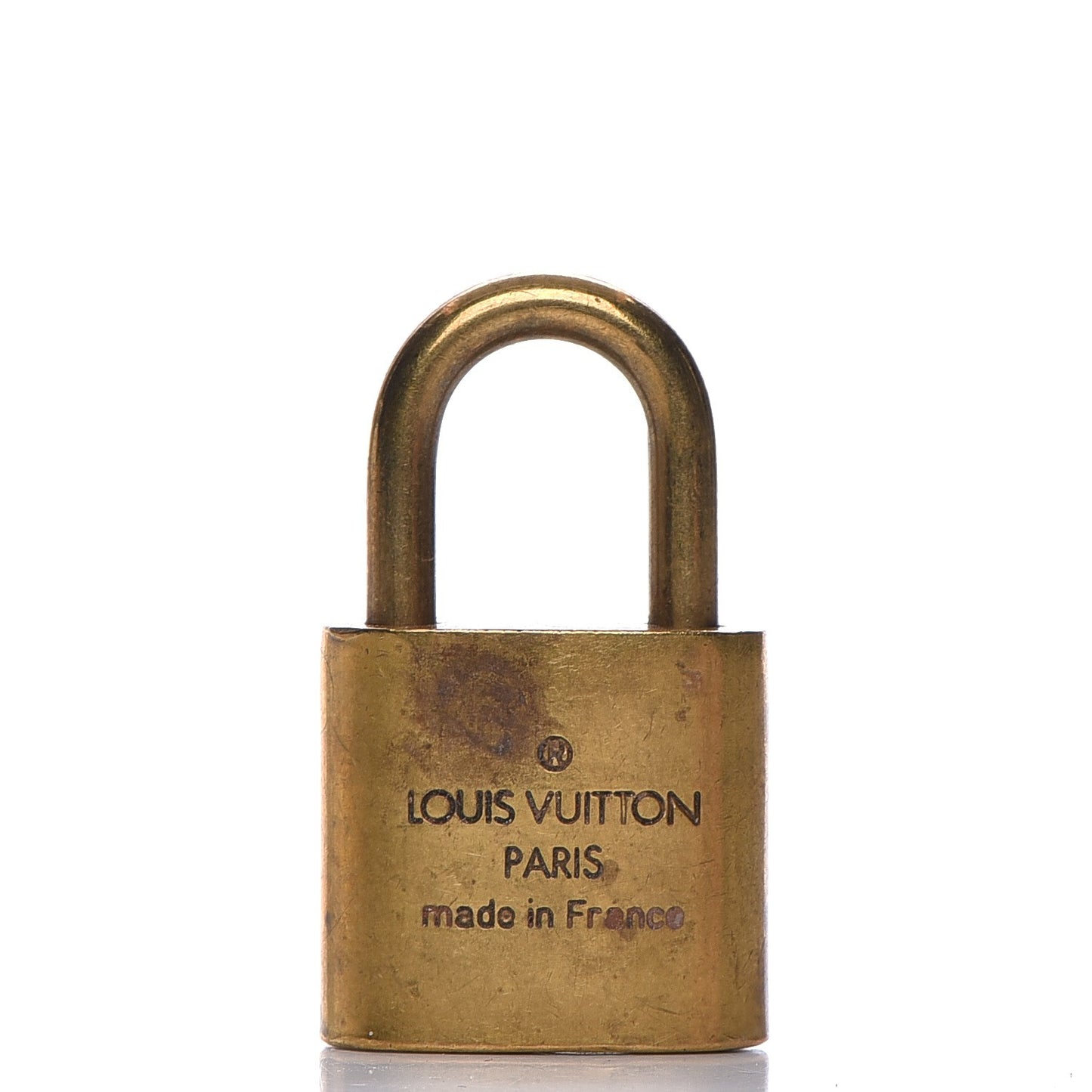 Brass Lock and 1 Key Set #305