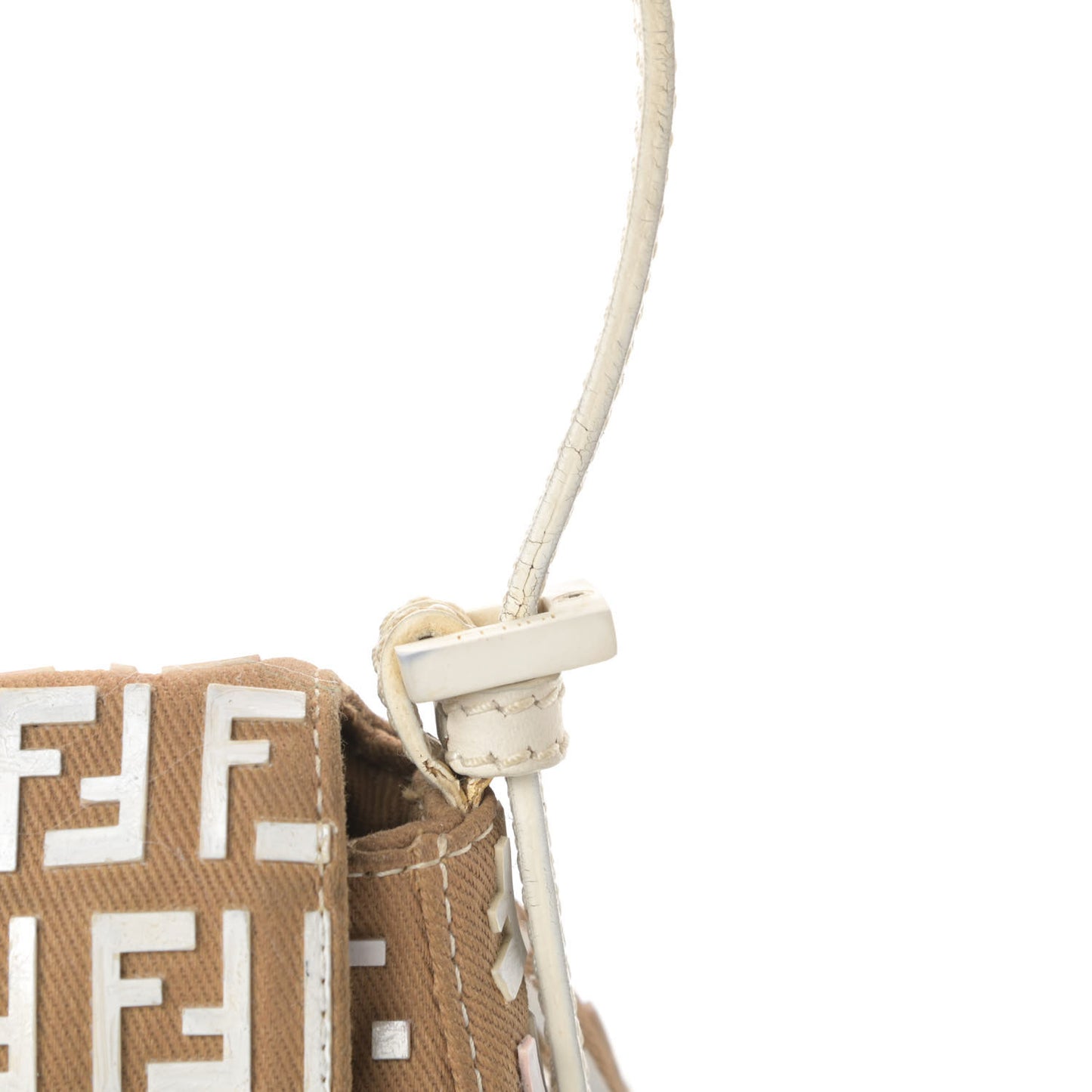 Zucchino Embellished Mini Mama Baguette Beige