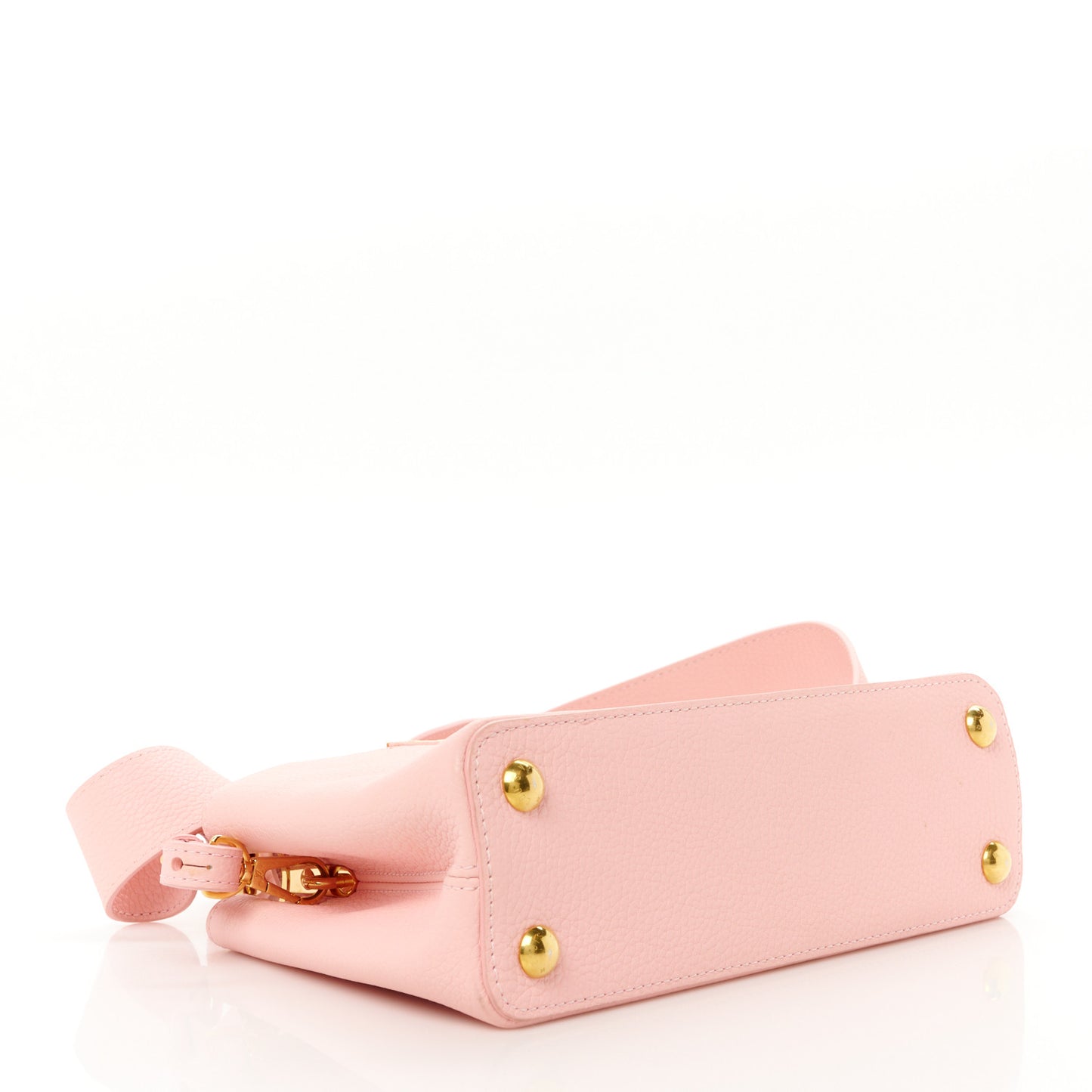 Taurillon Scrunchie Capucines BB Bubble Gum Pink