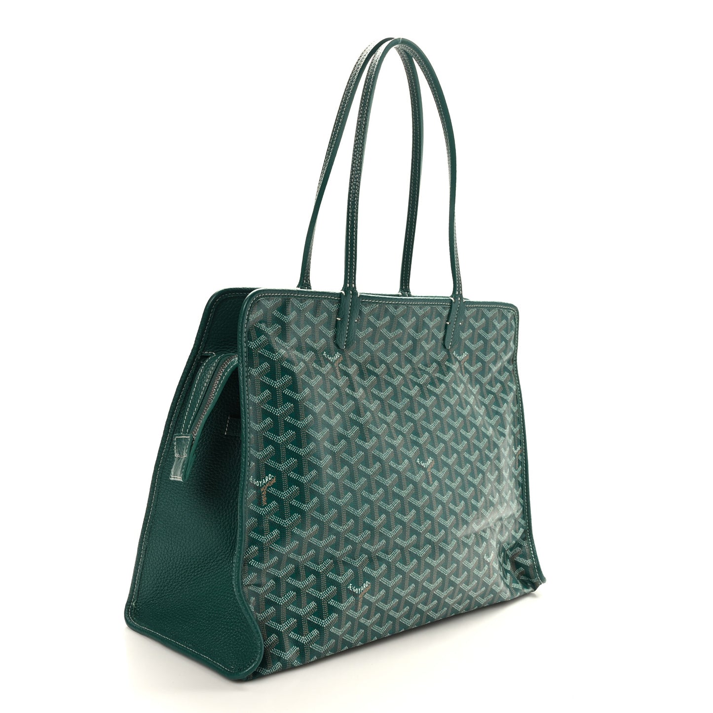 Goyardine Sac Hardy Pet Carrier PM Green