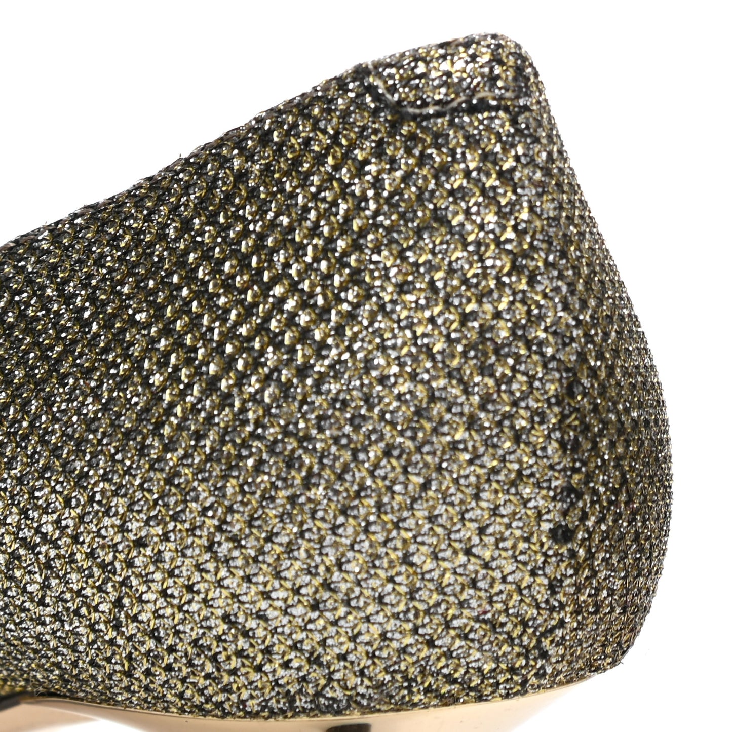 Glitter Fabric Amelia Pumps 35 Light Bronze