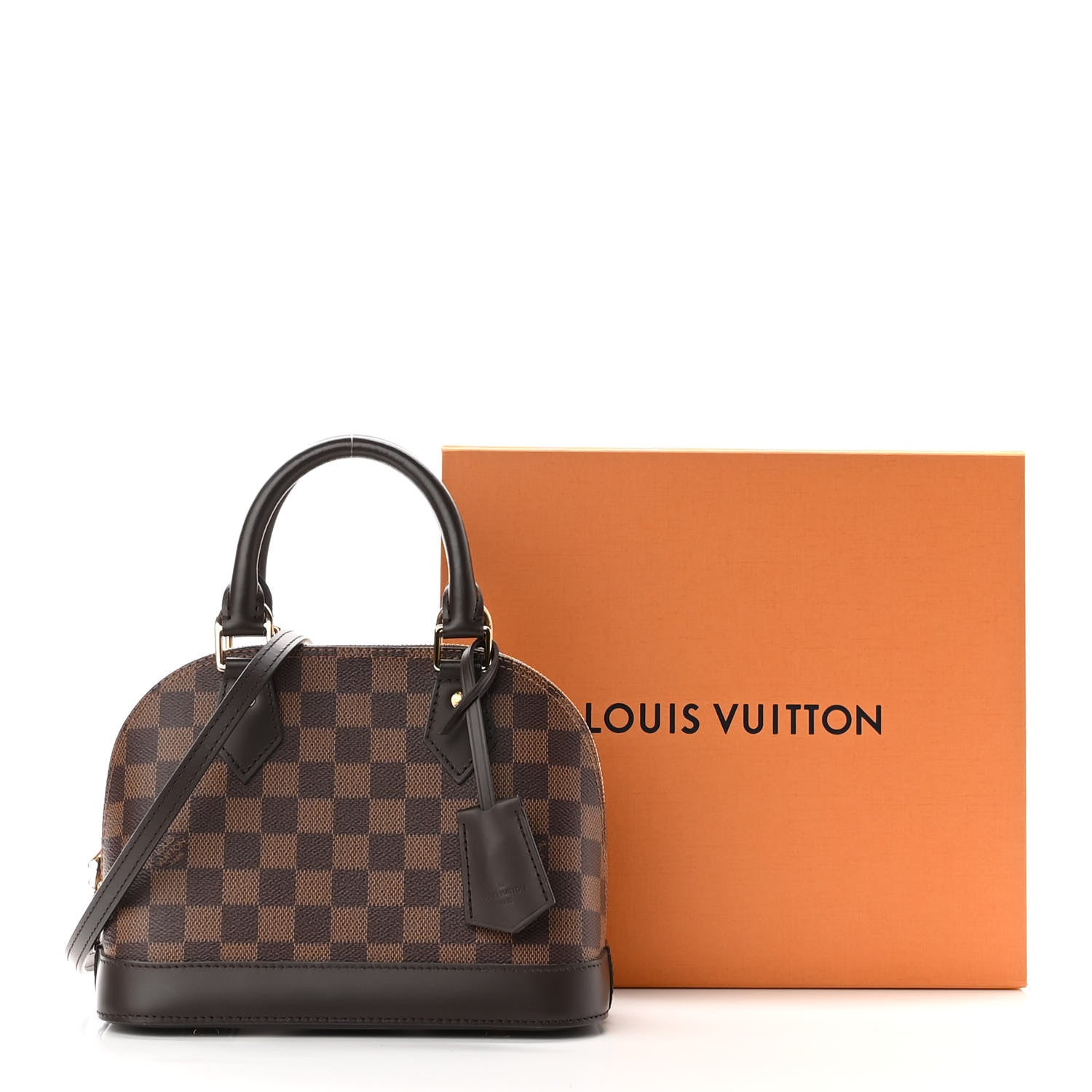 Louis Vuitton Damier Ebene Alma BB 11 of 11