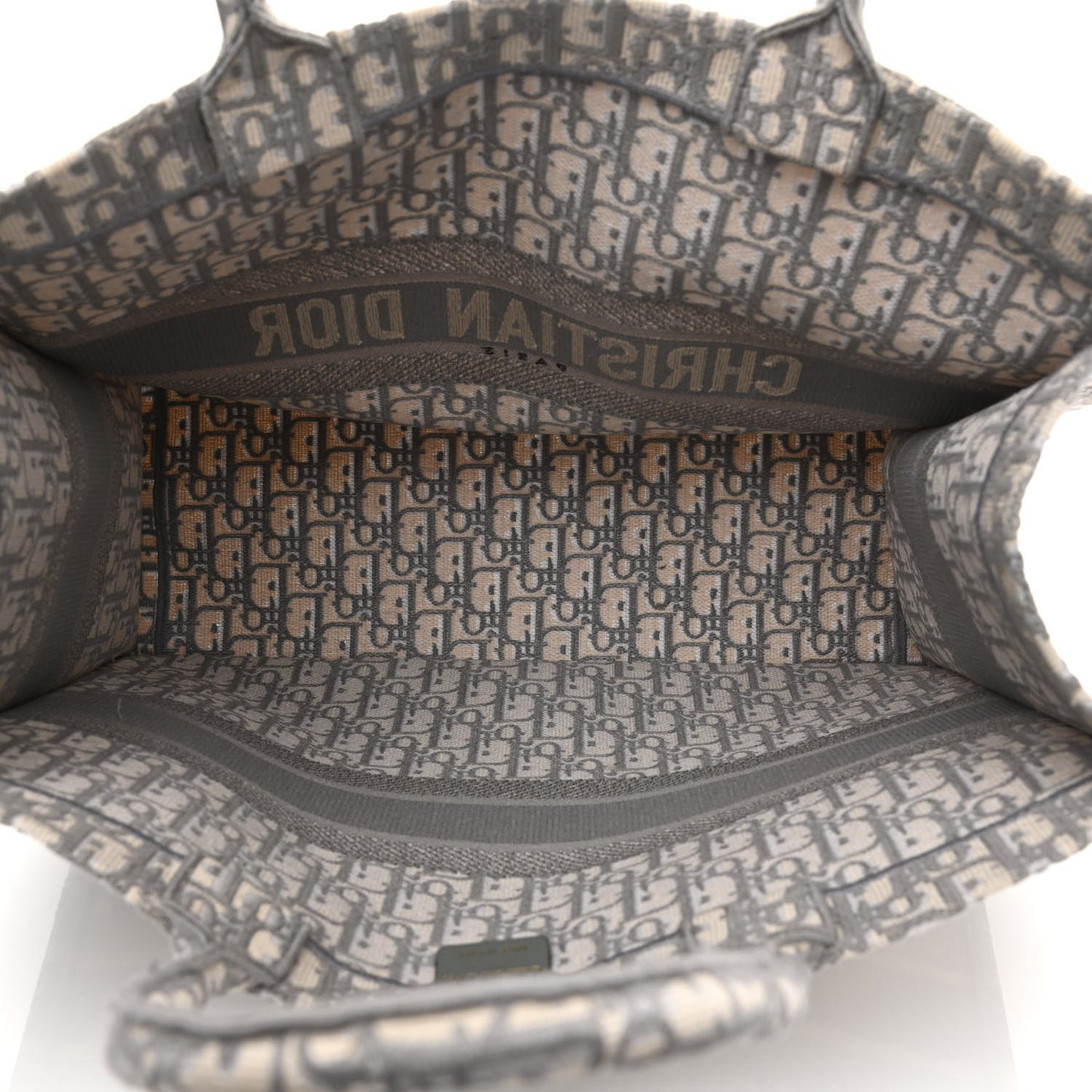 Oblique Large Book Tote Grey