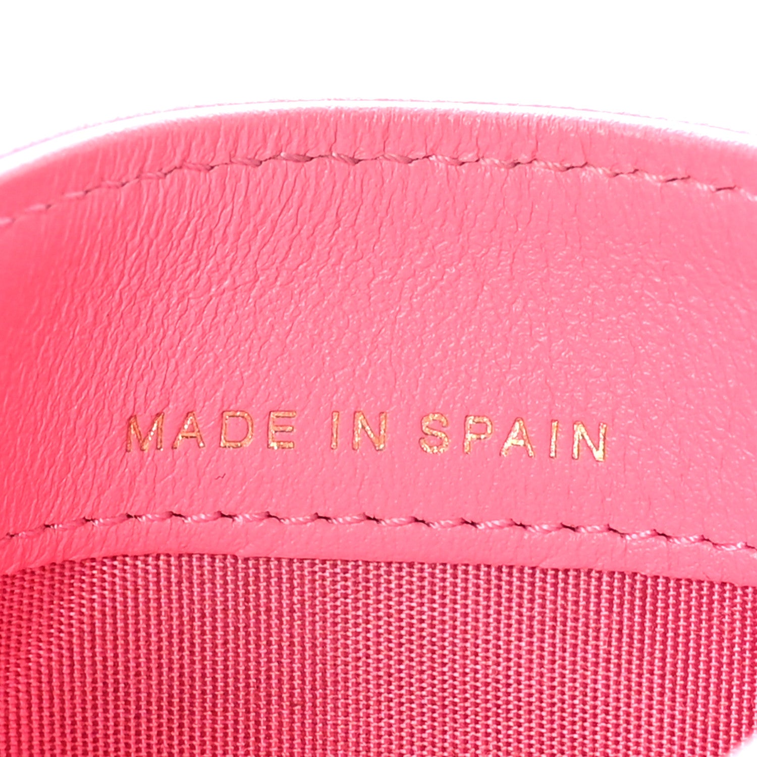 Chanel Lambskin Quilted Chanel 19 Card Holder Dark Pink 8 of 11