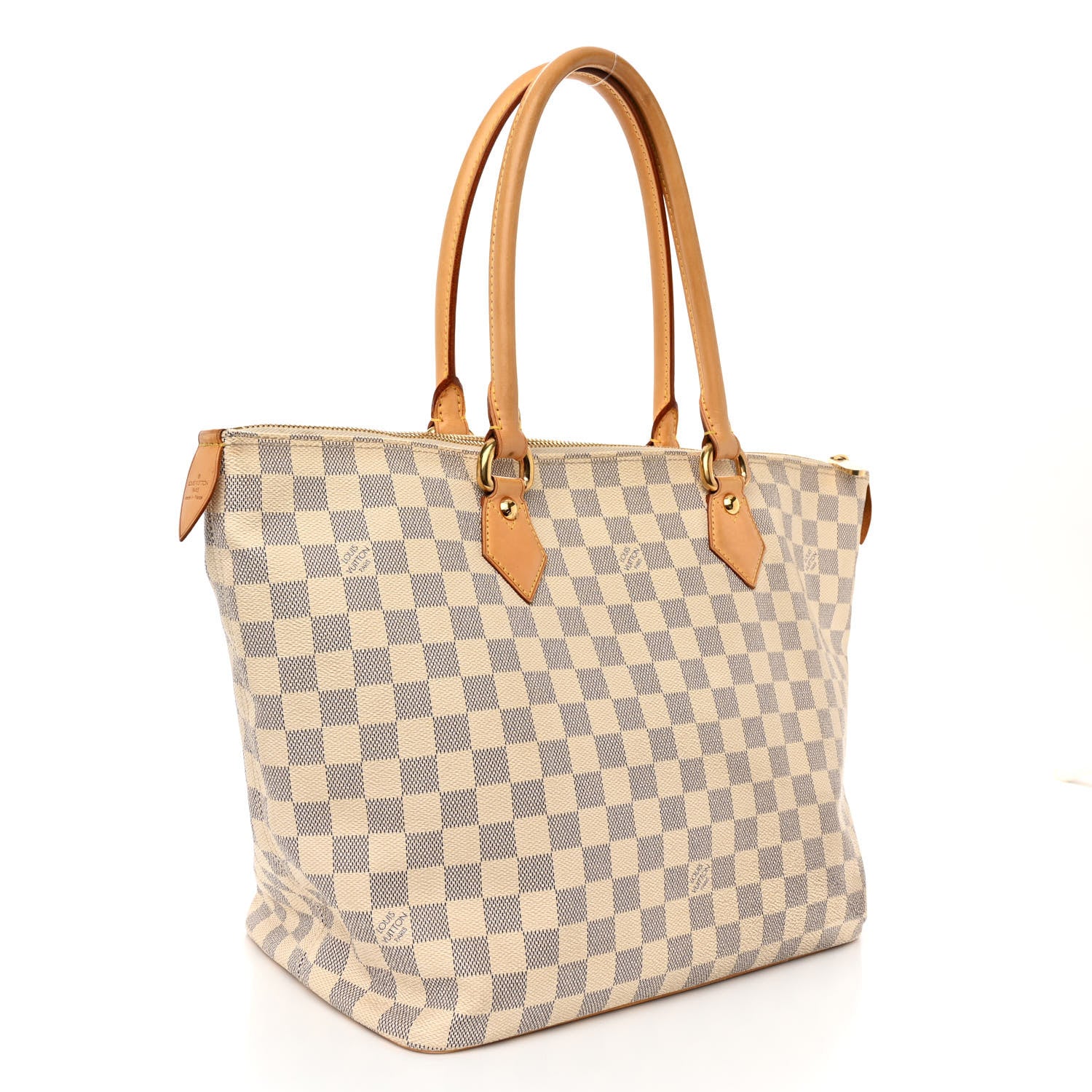 Louis Vuitton LOUIS VUITTON Damier Azur Saleya MM 3 of 12