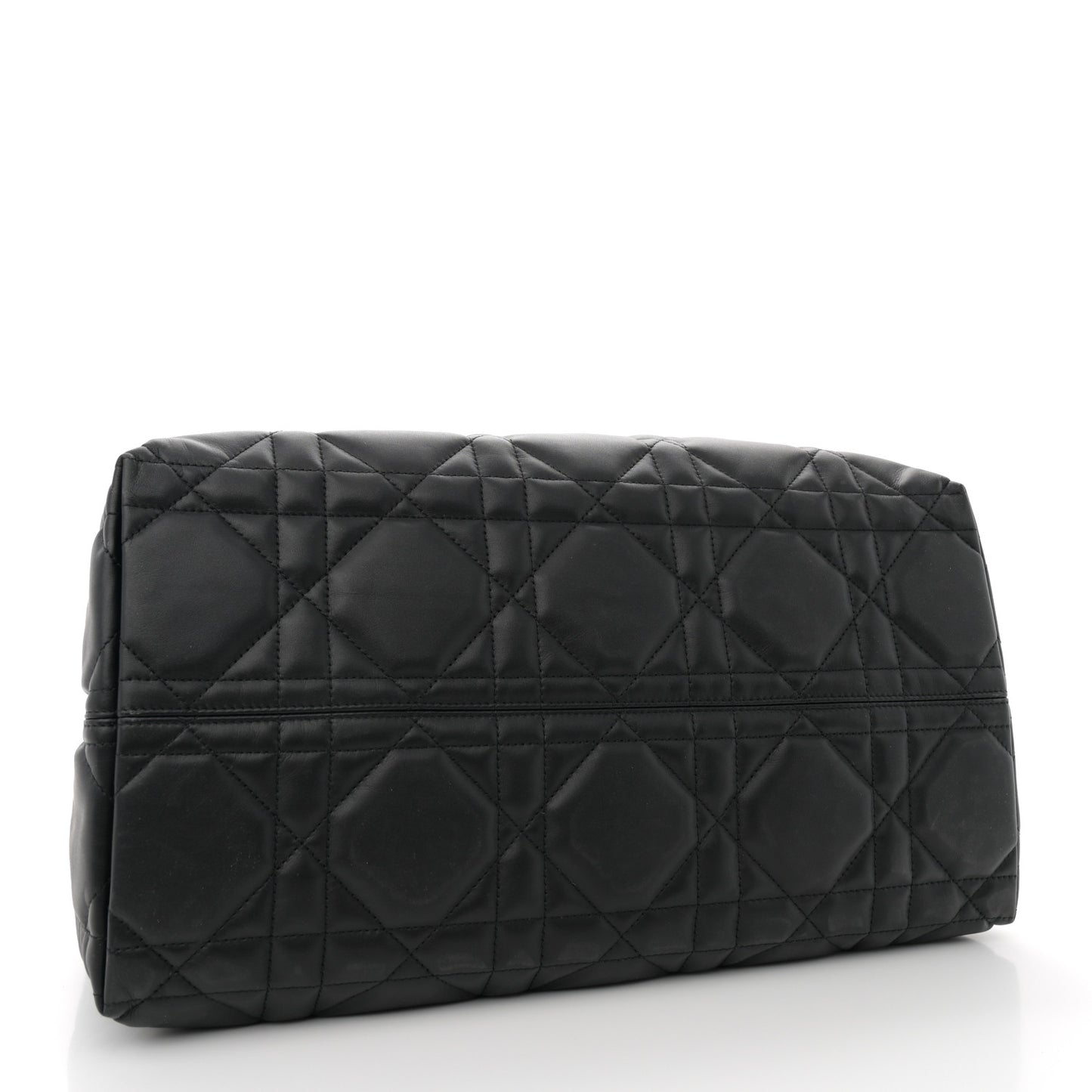 Calfskin Macrocannage Large Toujours Black