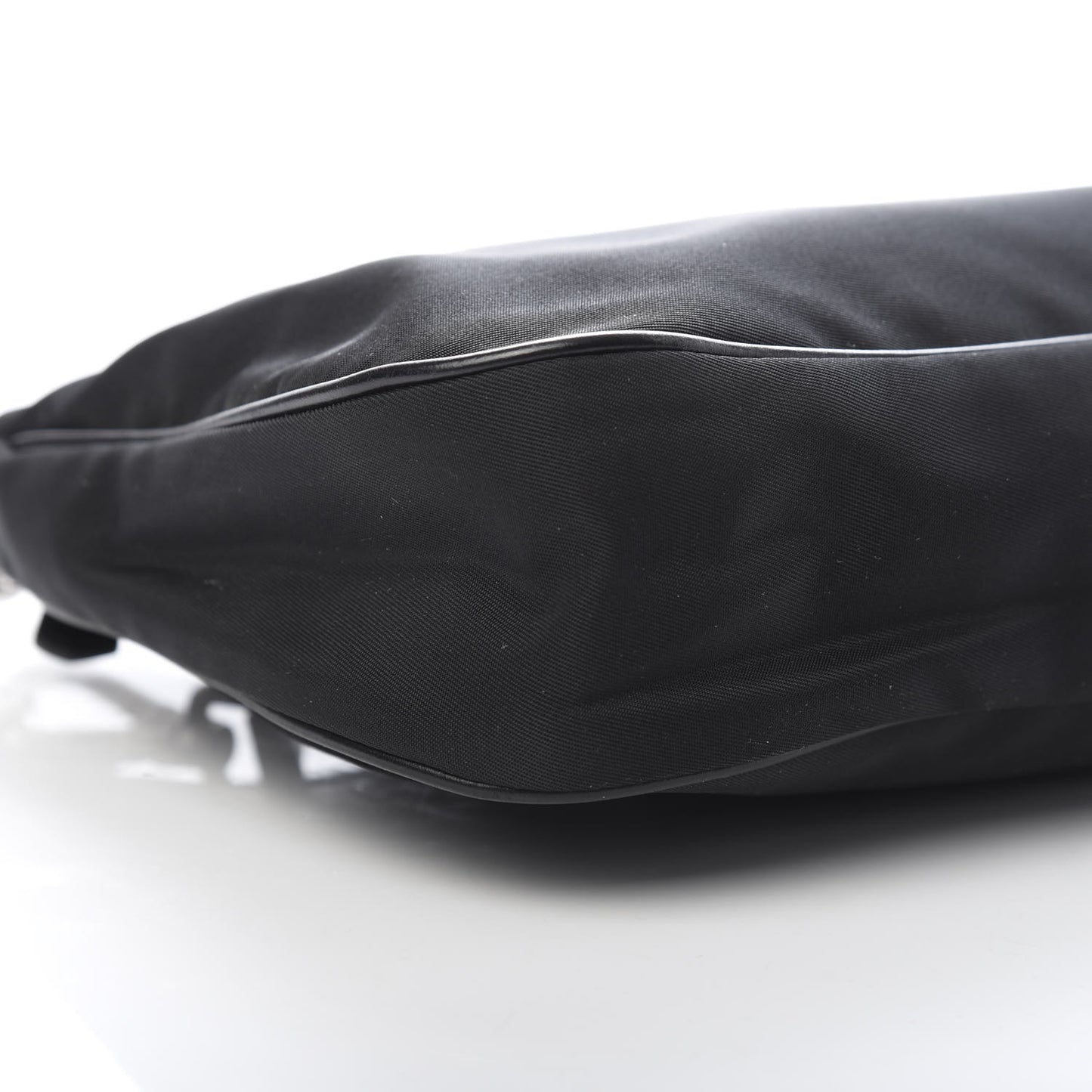 Tessuto Light Nylon Pochette Bag Black