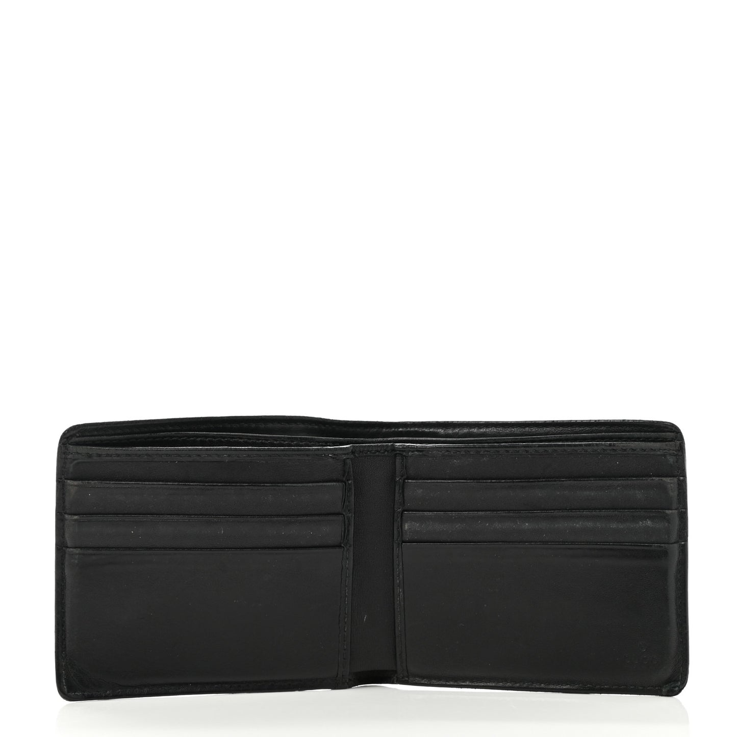 Guccissima Avel Bi-Fold Wallet Black