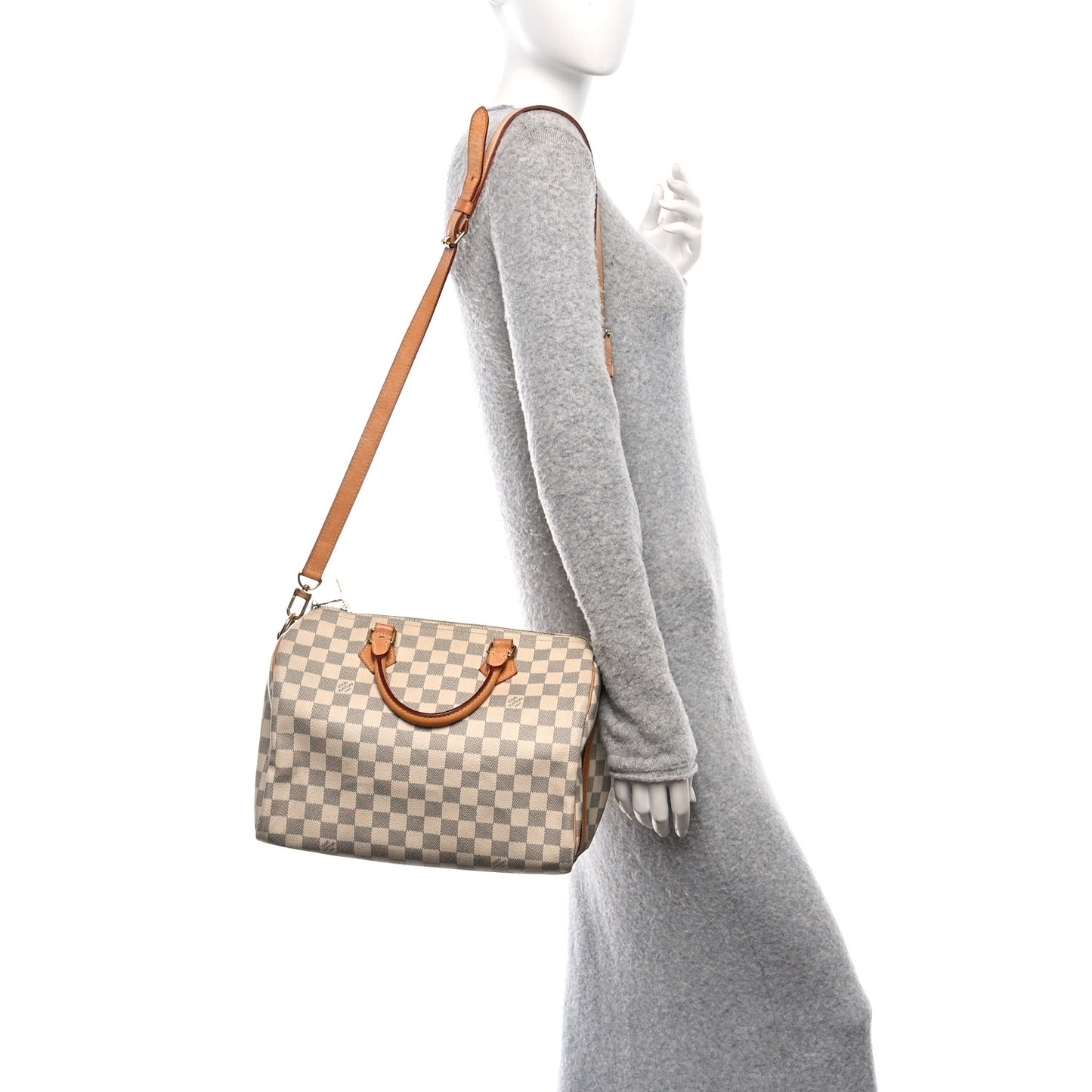 Damier Azur Speedy Bandouliere 30