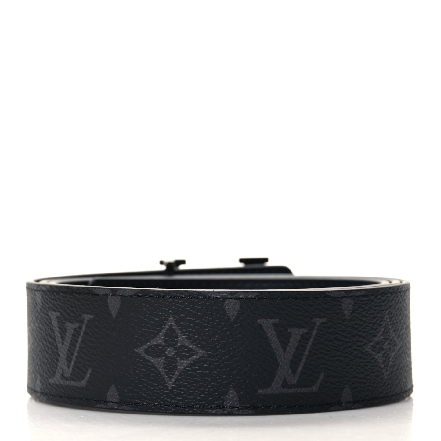Calfskin Monogram Eclipse 40mm LV Initiales Reversible Belt 110 44