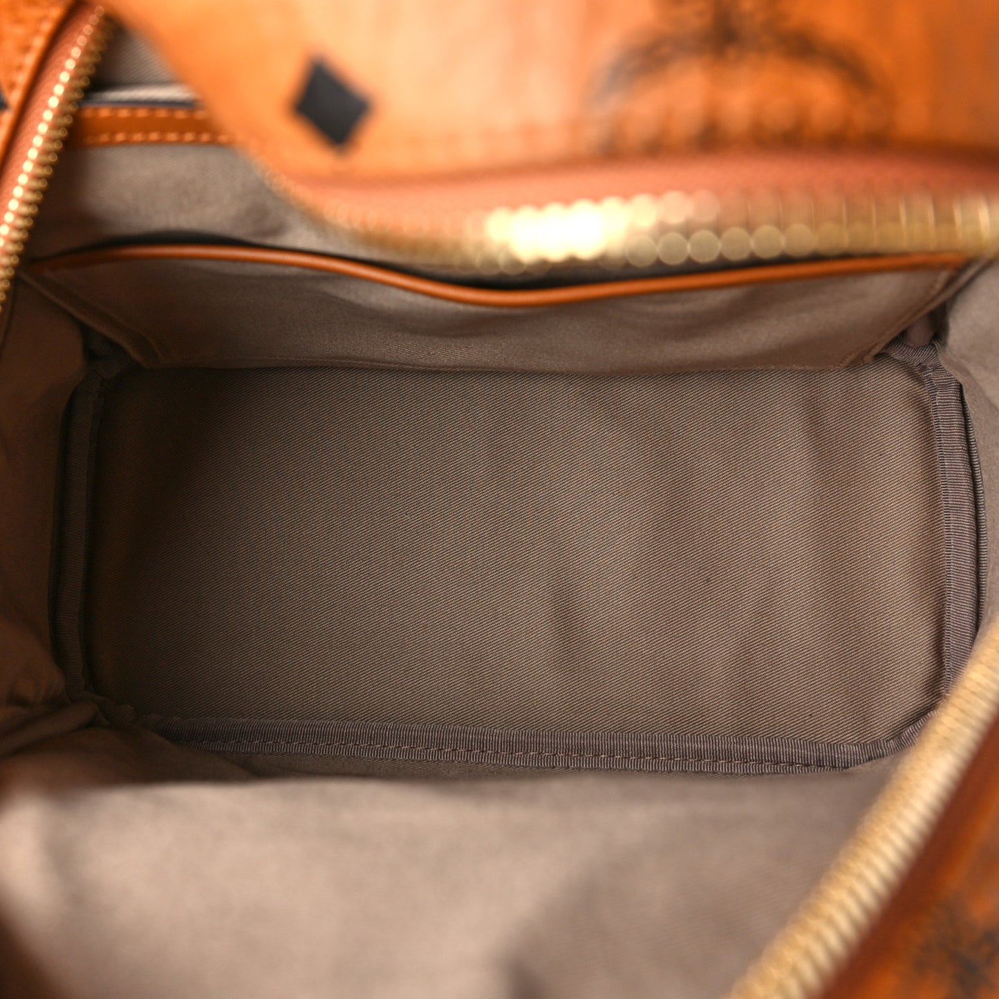 Visetos Small Side Stud Stark Backpack Cognac