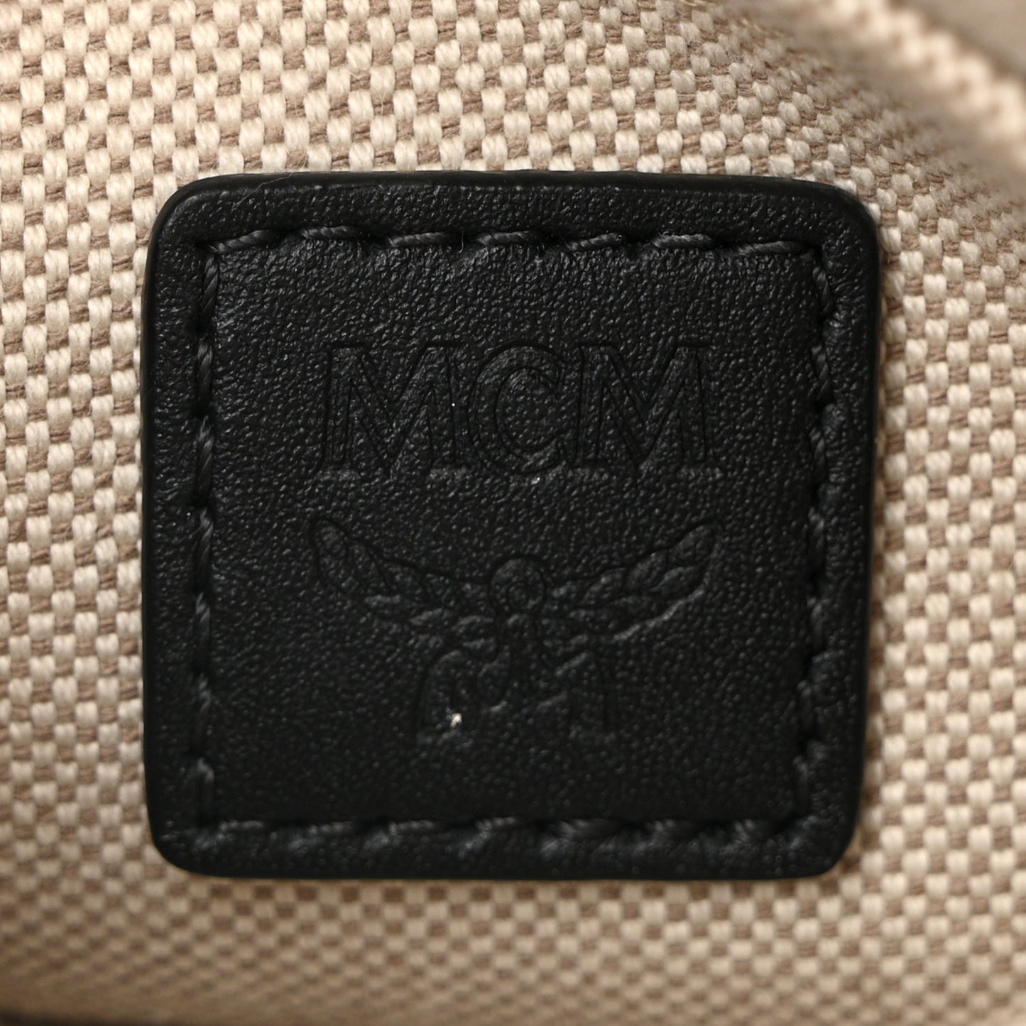 Vintage Jacquard Monogram Crossbody Bag Grey