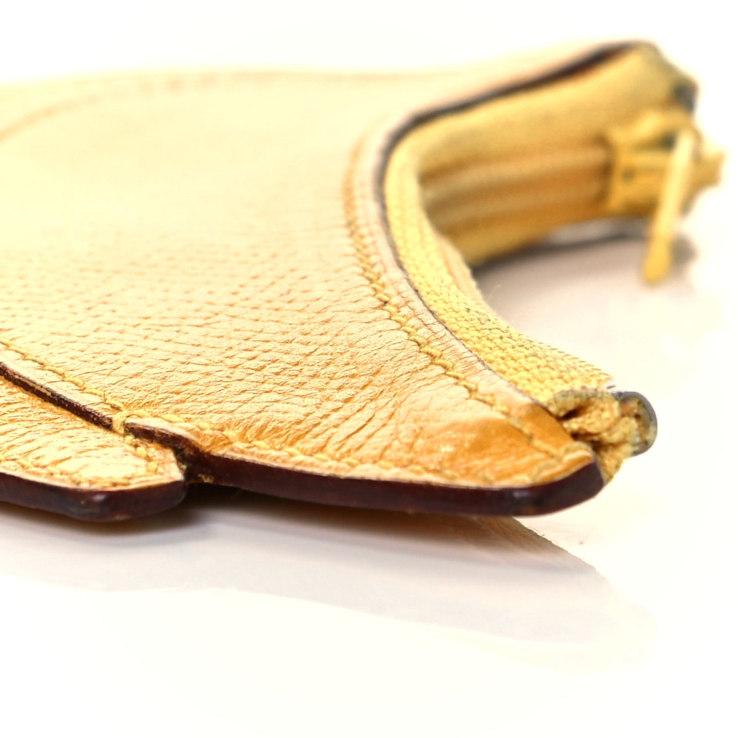 Courchevel Banana Coin Purse Jaune