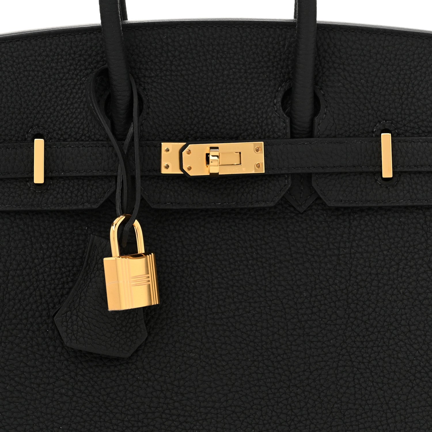 Hermes Togo Birkin 25 Black 8 of 11
