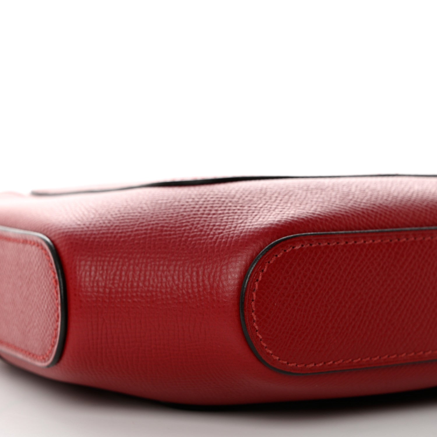 Hermes Epsom Octogone Clutch Rouge Grenat 8 of 9
