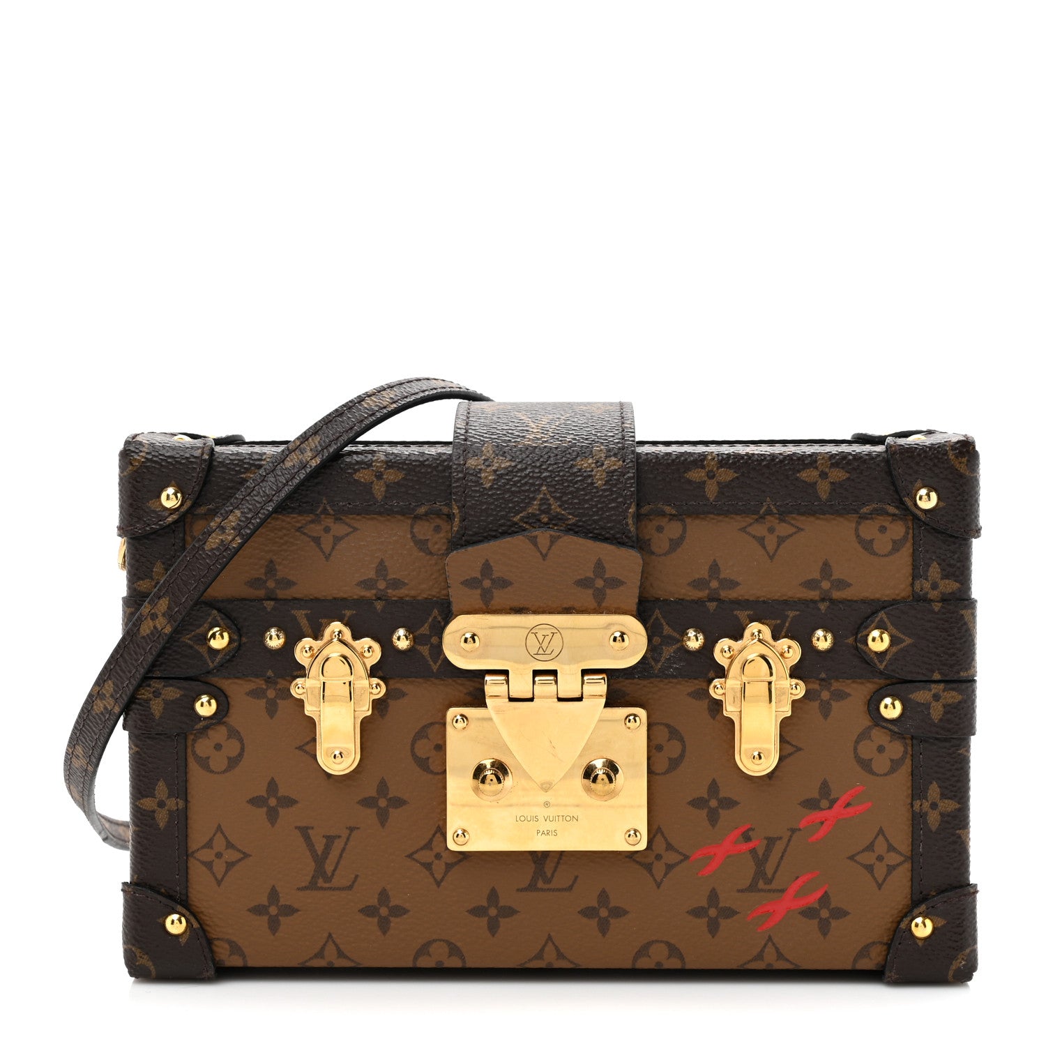 Louis Vuitton Reverse Monogram Petite Malle 1 of 14