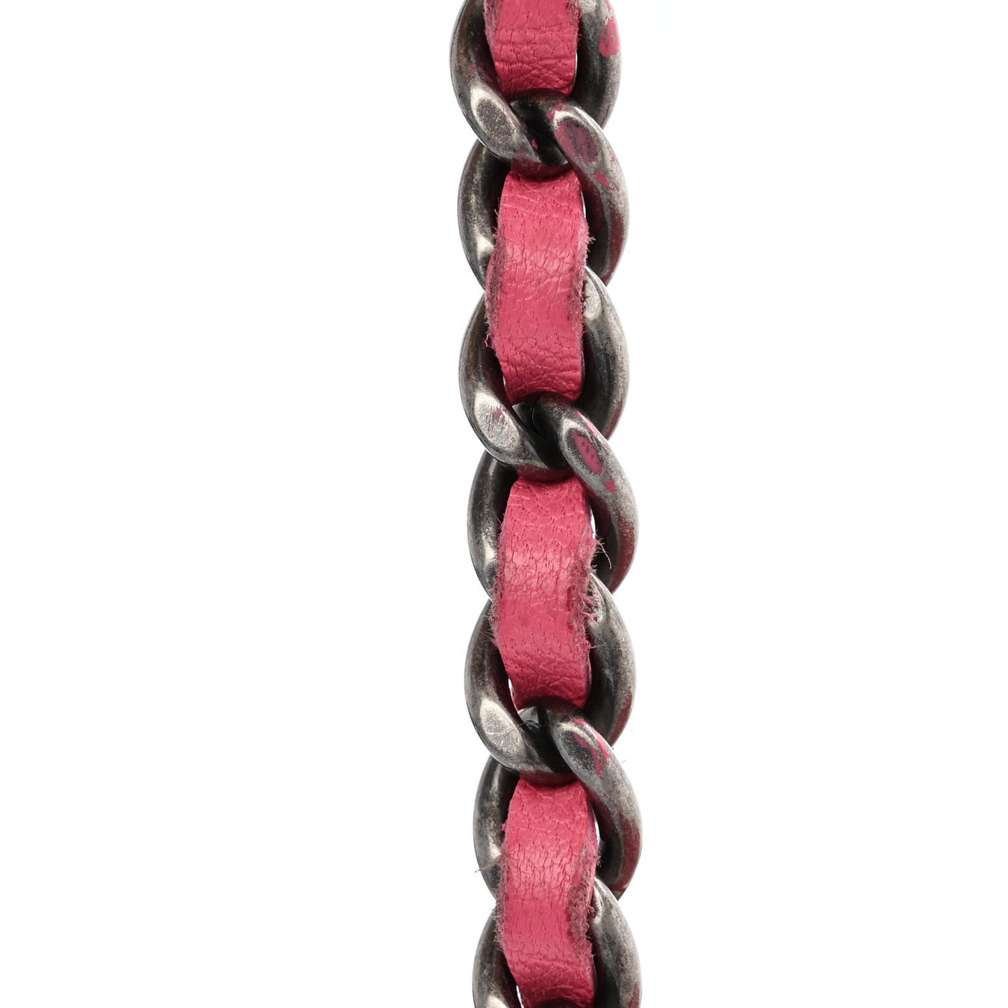 Lambskin Quilted Boy Wallet On Chain WOC Pink