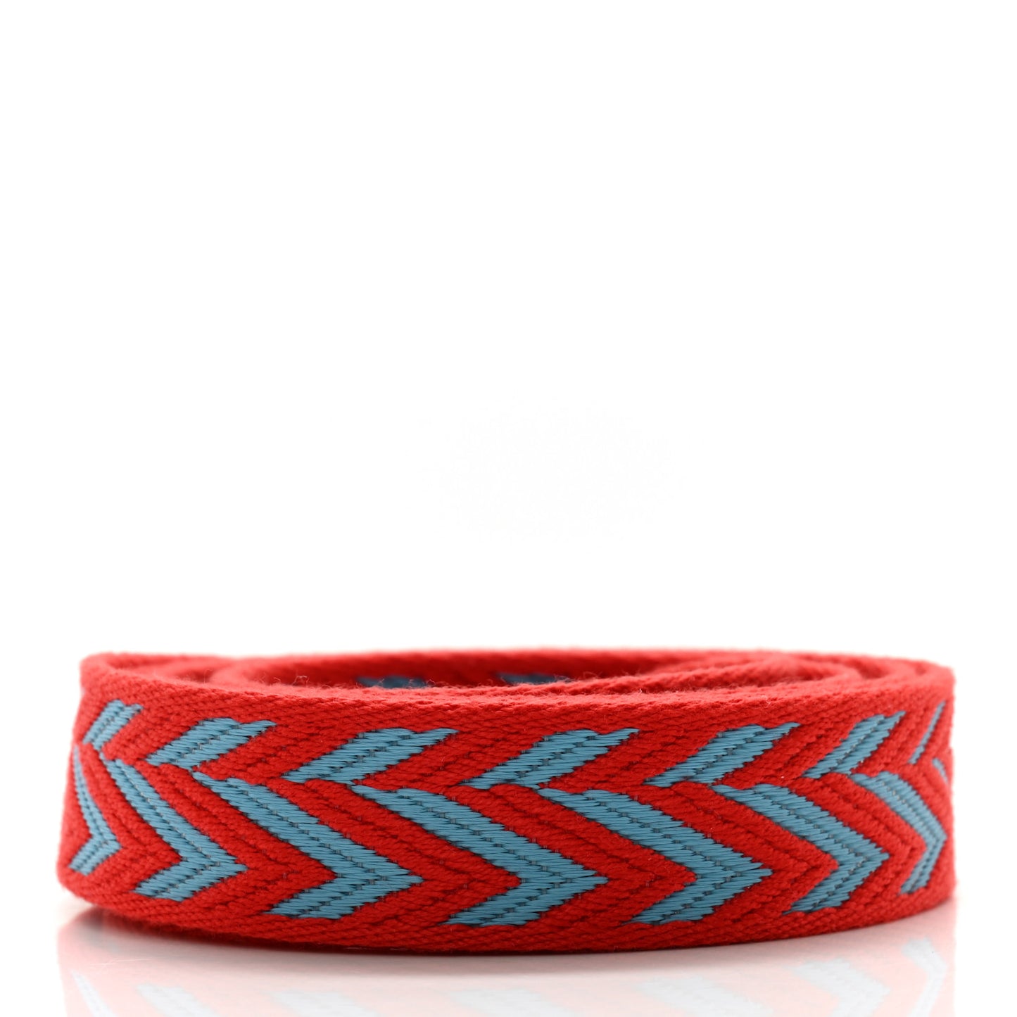 Toile Swift 25mm Sangle ZigZag Shoulder Strap Rouge de Coeur Bleu du Nord