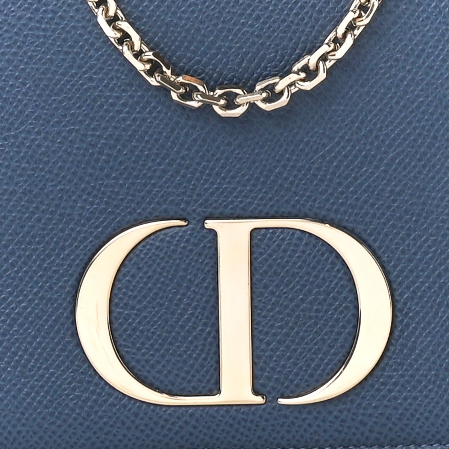 Christian Dior Calfskin 30 Montaigne 2 in 1 Pouch Dark Blue 8 of 10