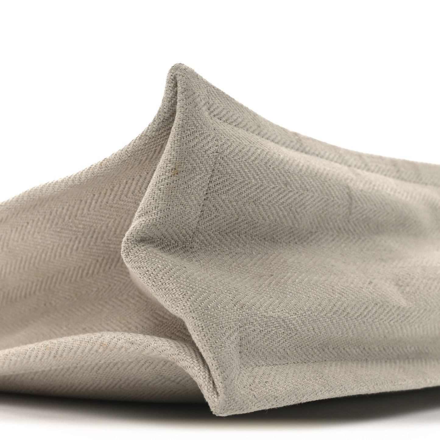 Cotton Linen Rive Gauche Tote Light Shell