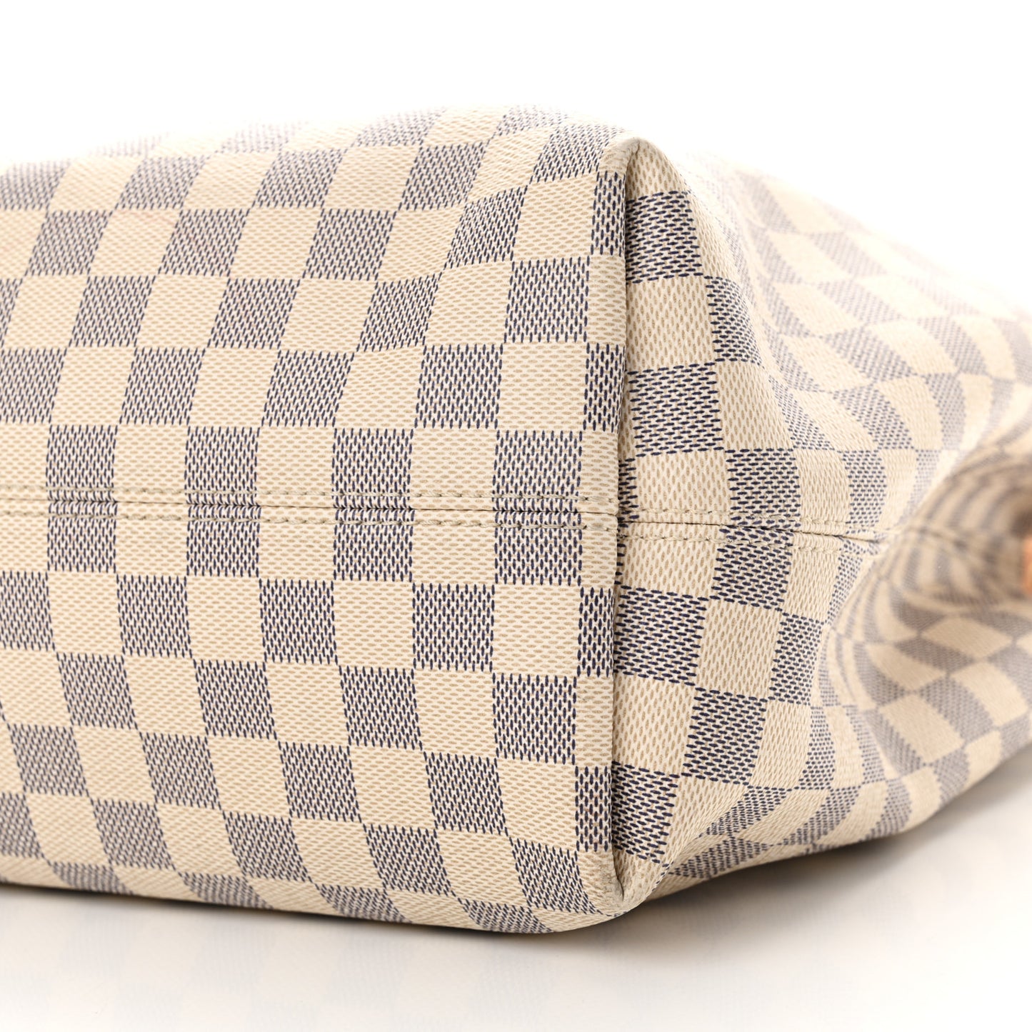 Damier Azur Graceful MM Rose Ballerine