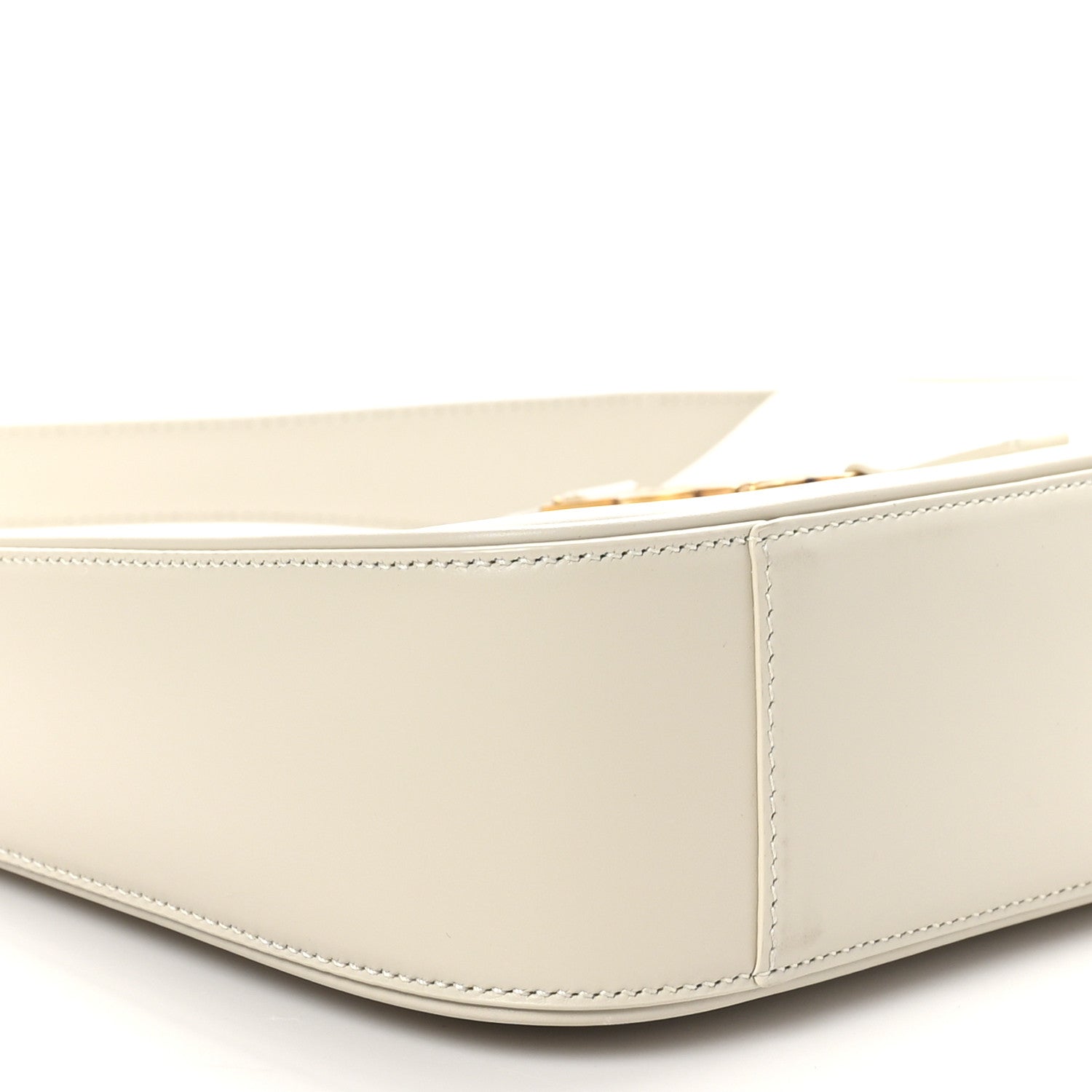 Saint Laurent Smooth Calfskin Le 5 A 7 Hobo Crema Soft 9 of 10