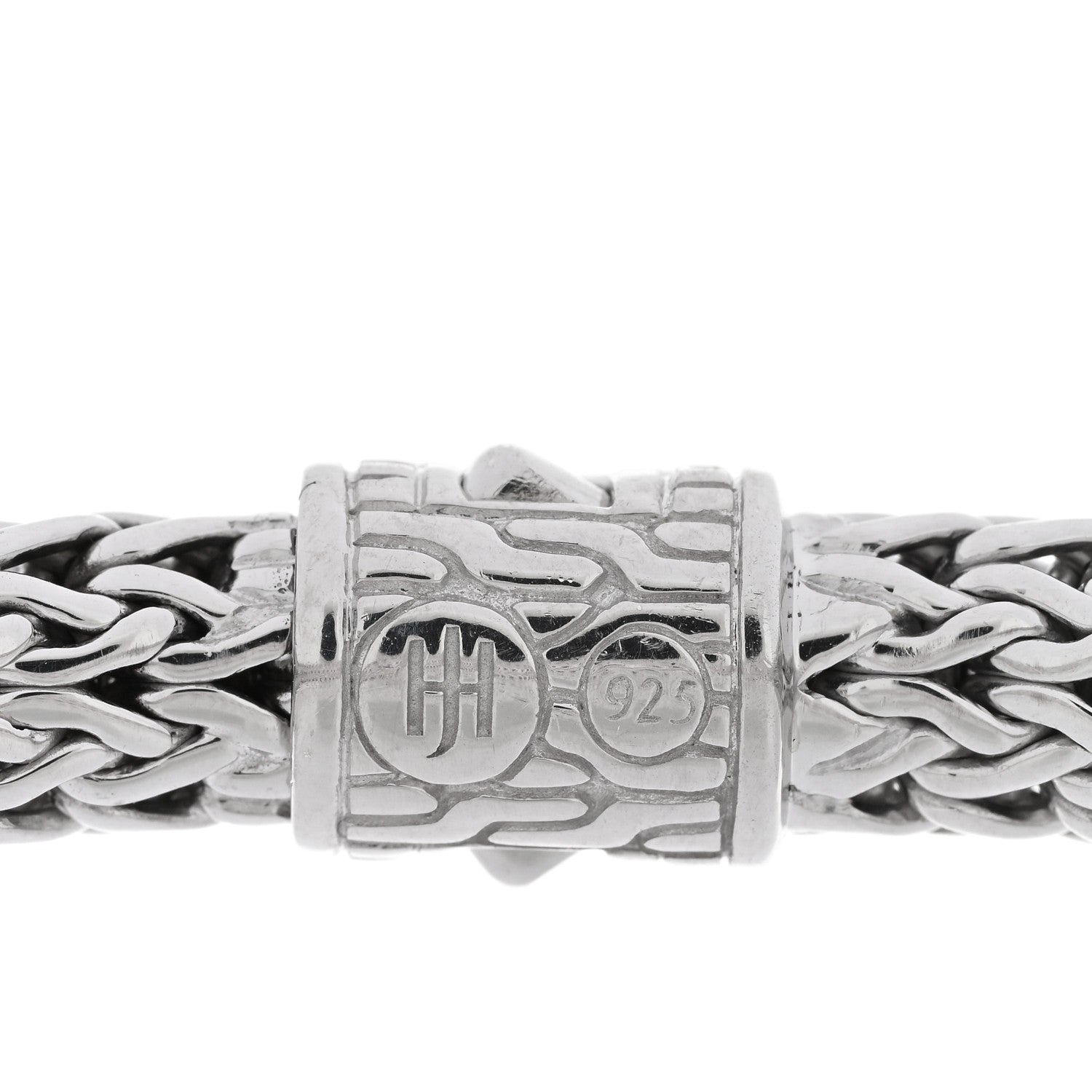 John Hardy JOHN HARDY Sterling Silver Diamond 6.5mm Classic Chain Bracelet 3 of 4