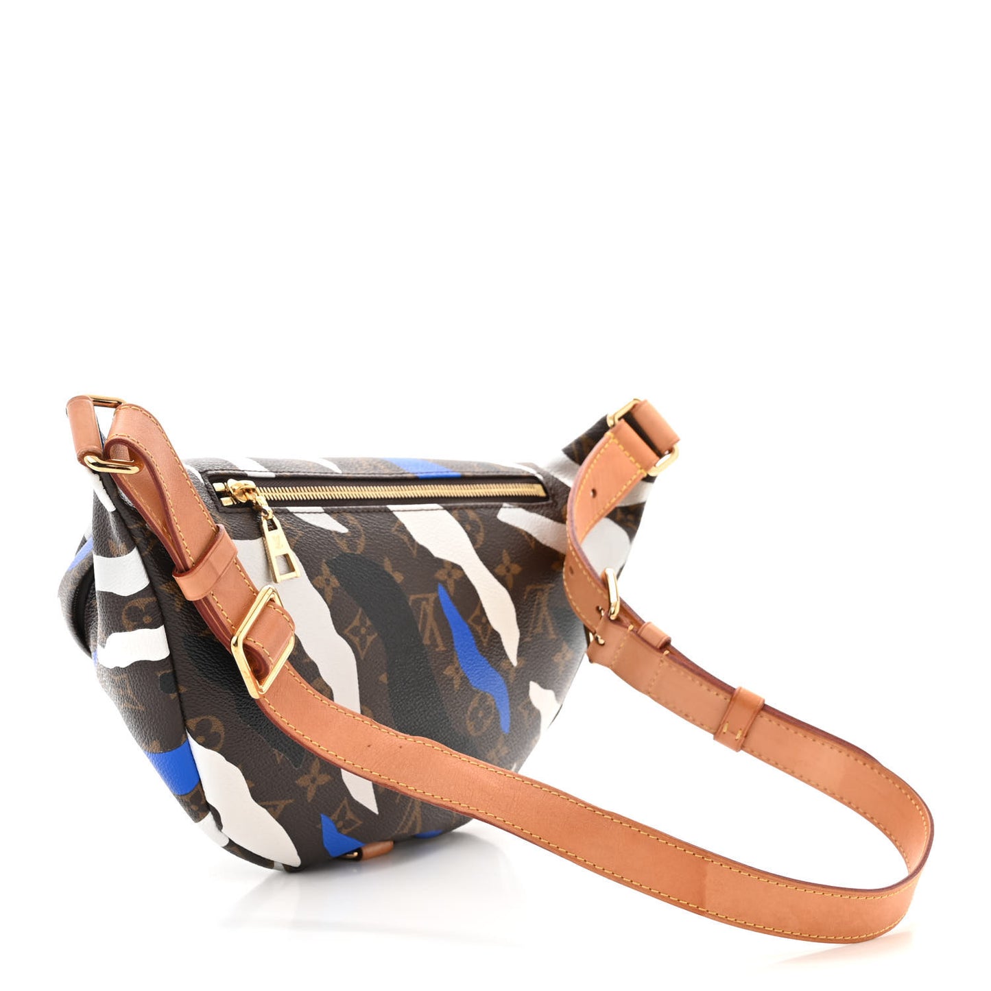 x LOL Monogram Bumbag Blue Silver