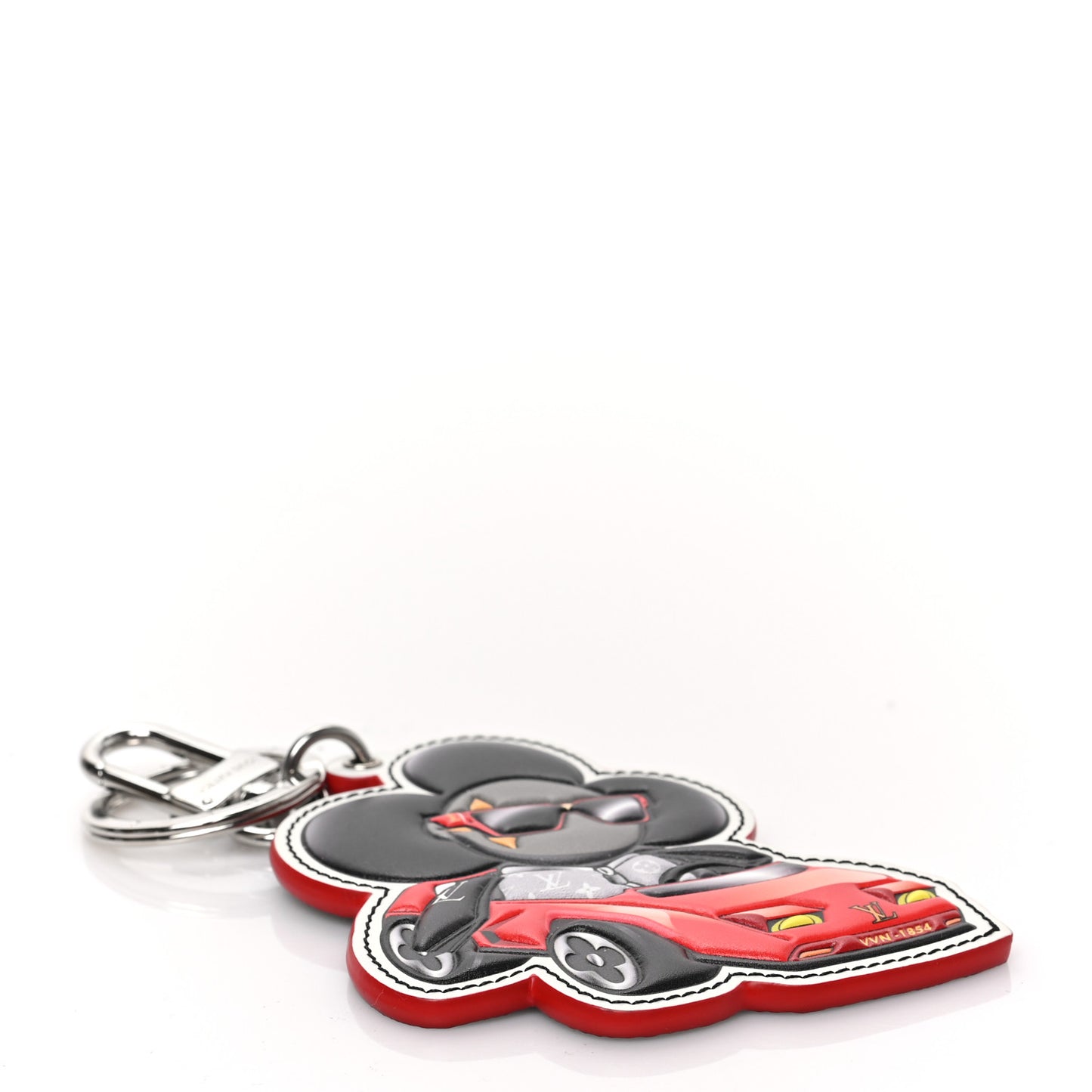 Monogram Eclipse Sporty Car Vivienne Bag Charm Key Holder Multicolor