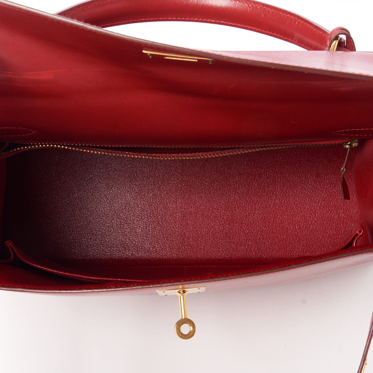 Hermes Box Kelly Sellier 32 Rouge Vif 13 of 35