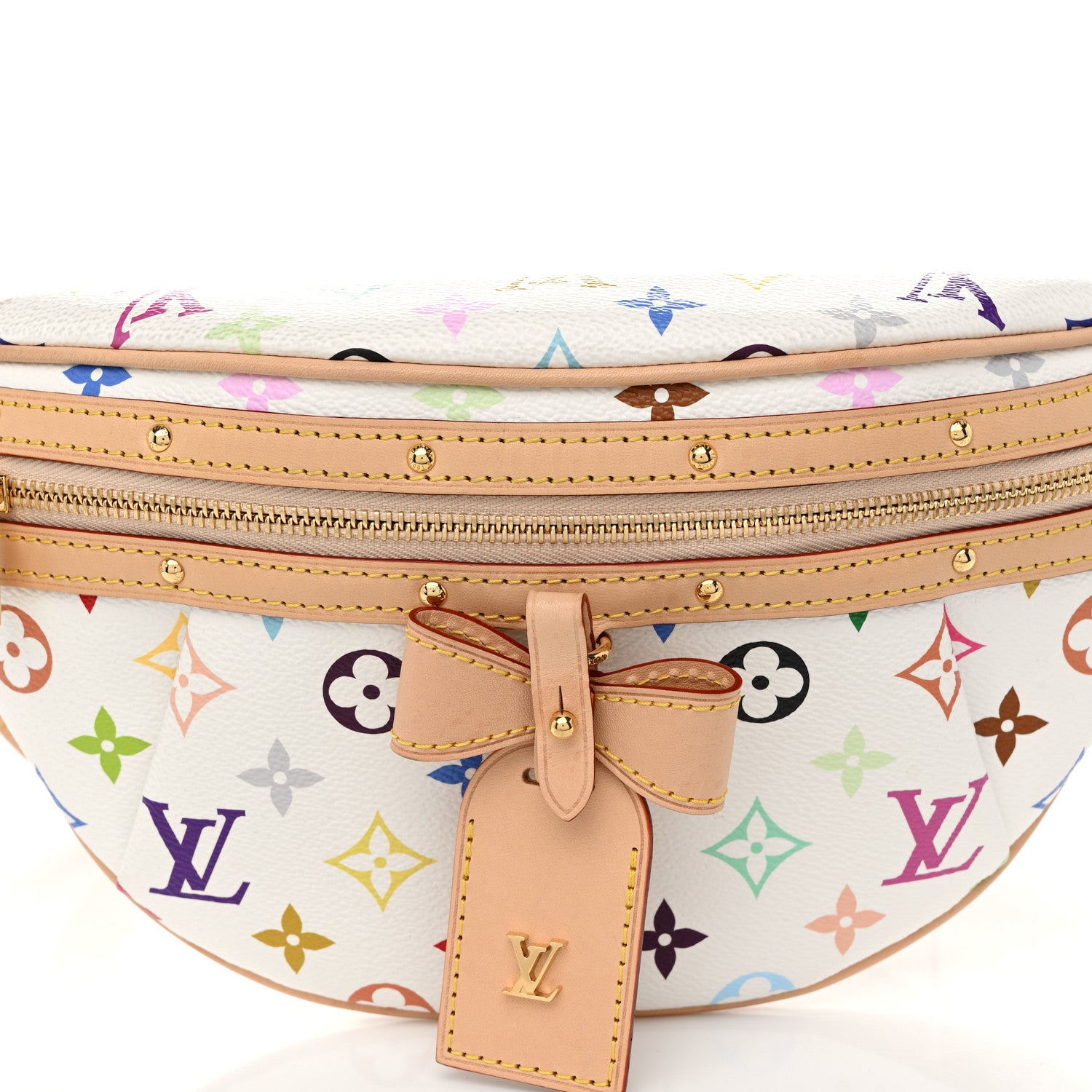 Louis Vuitton LV X TM Monogram Multicolor High Rise Bumbag White 7 of 10