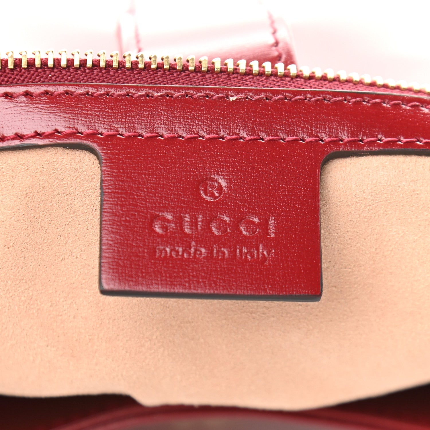 Gucci Boarded Dyana Lux Calfskin Small Jackie 1961 Hobo New Cherry Red 6 of 9