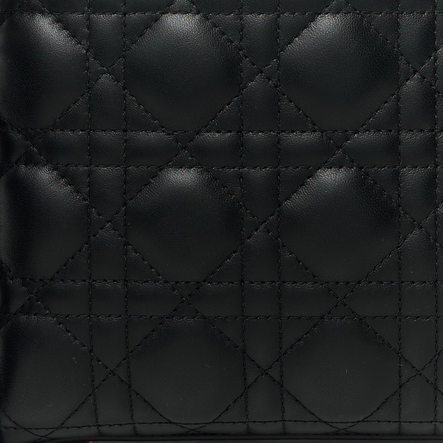 Lambskin Cannage Small My ABCDior Lady Dior Black
