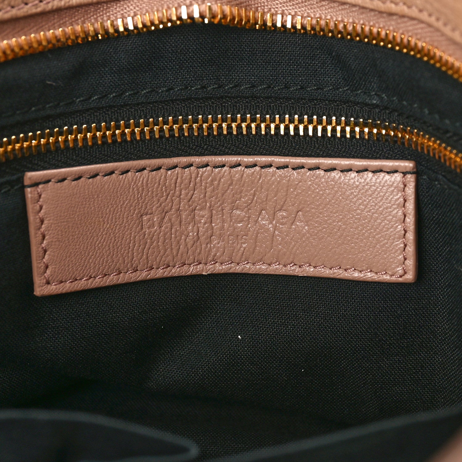 Balenciaga Chevre Gold Metallic Edge Hardware City Rose Des Sables 6 of 11