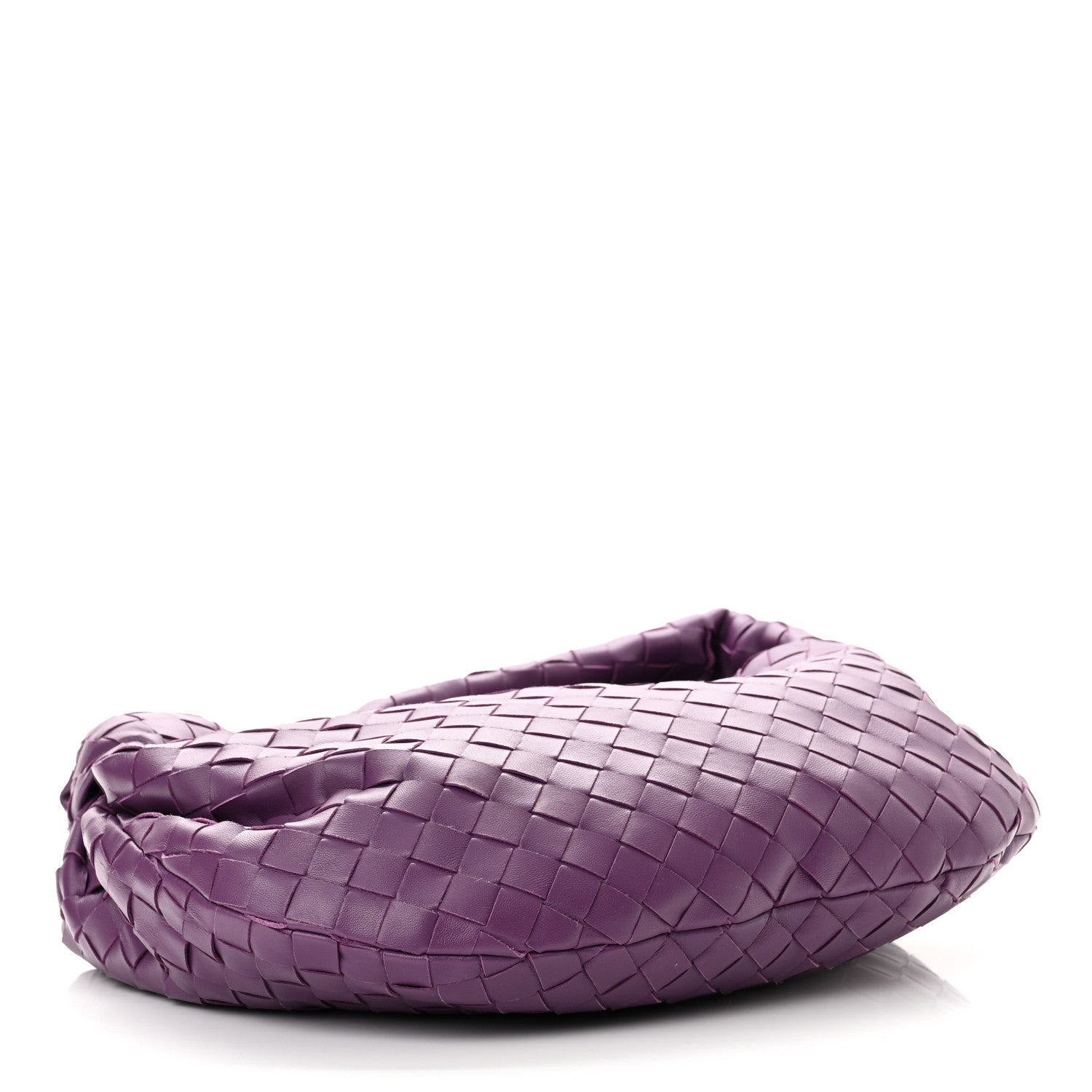 Bottega Veneta Nappa Intrecciato Teen Jodie Hobo Eggplant 4 of 8