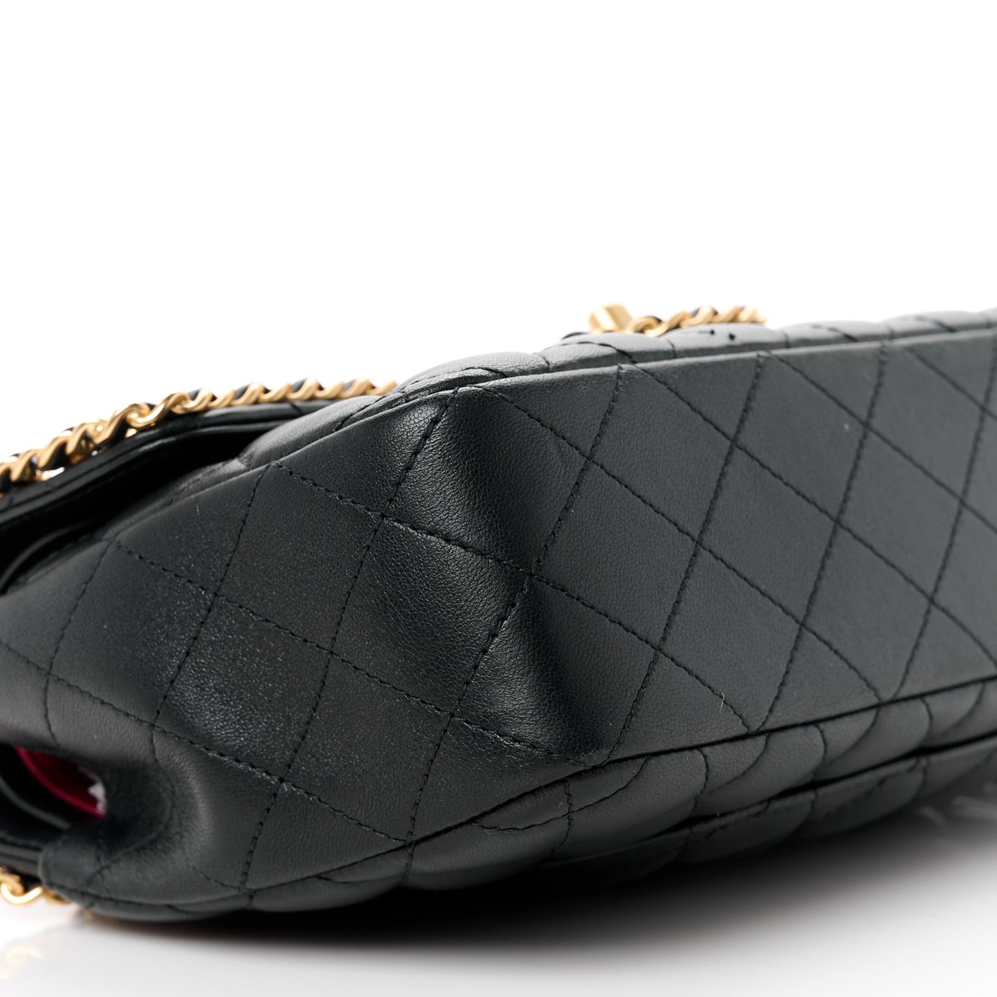 Lambskin Timeless Classic Chained Double Flap Black