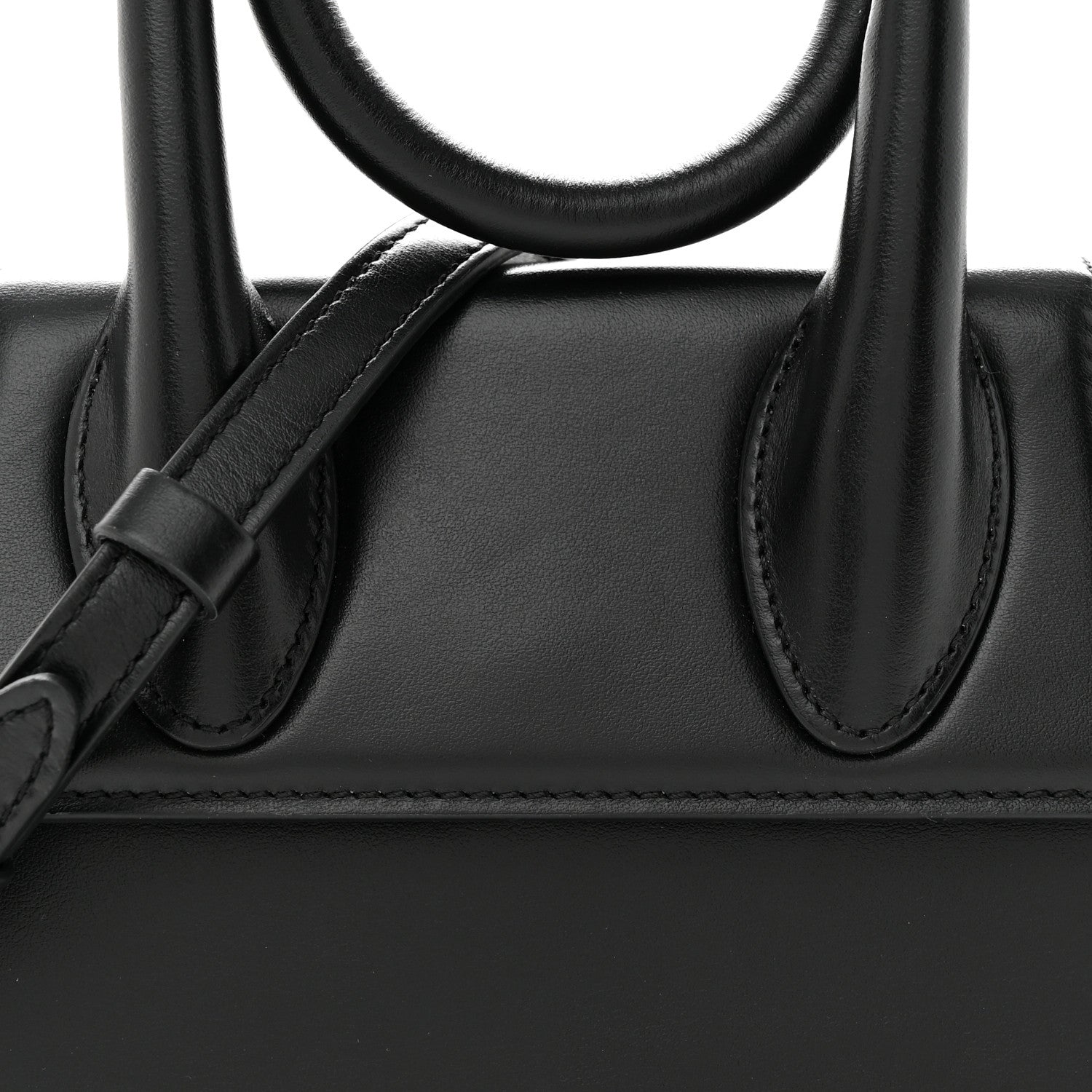 Jacquemus Smooth Calfskin Le Chiquito Noeud Black 7 of 10