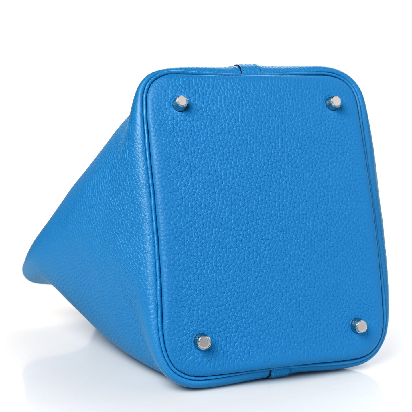 Taurillon Clemence Picotin Lock 22 MM Bleu Frida