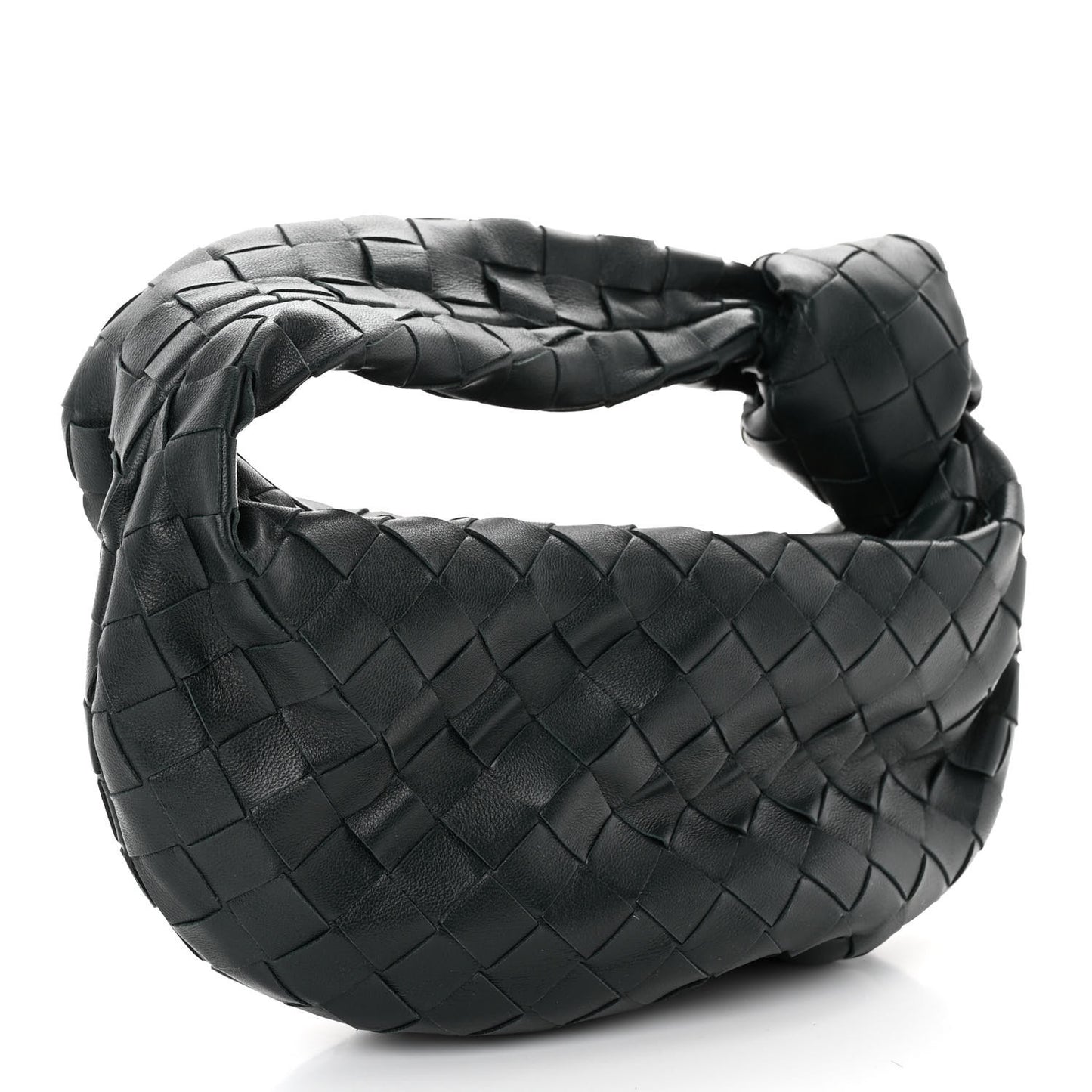Nappa Intrecciato Mini Jodie Dark Moss