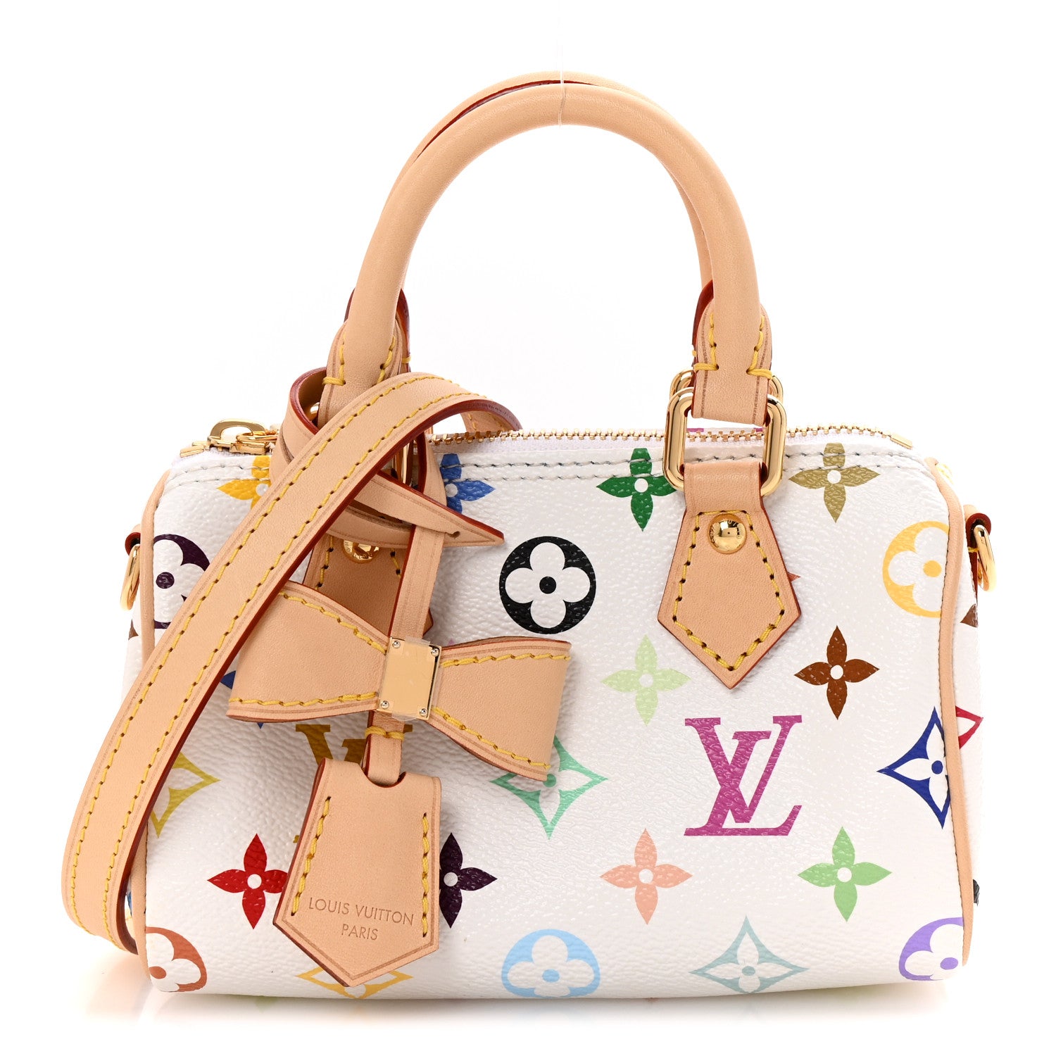 Louis Vuitton LV X TM Monogram Multicolor Nano Speedy White