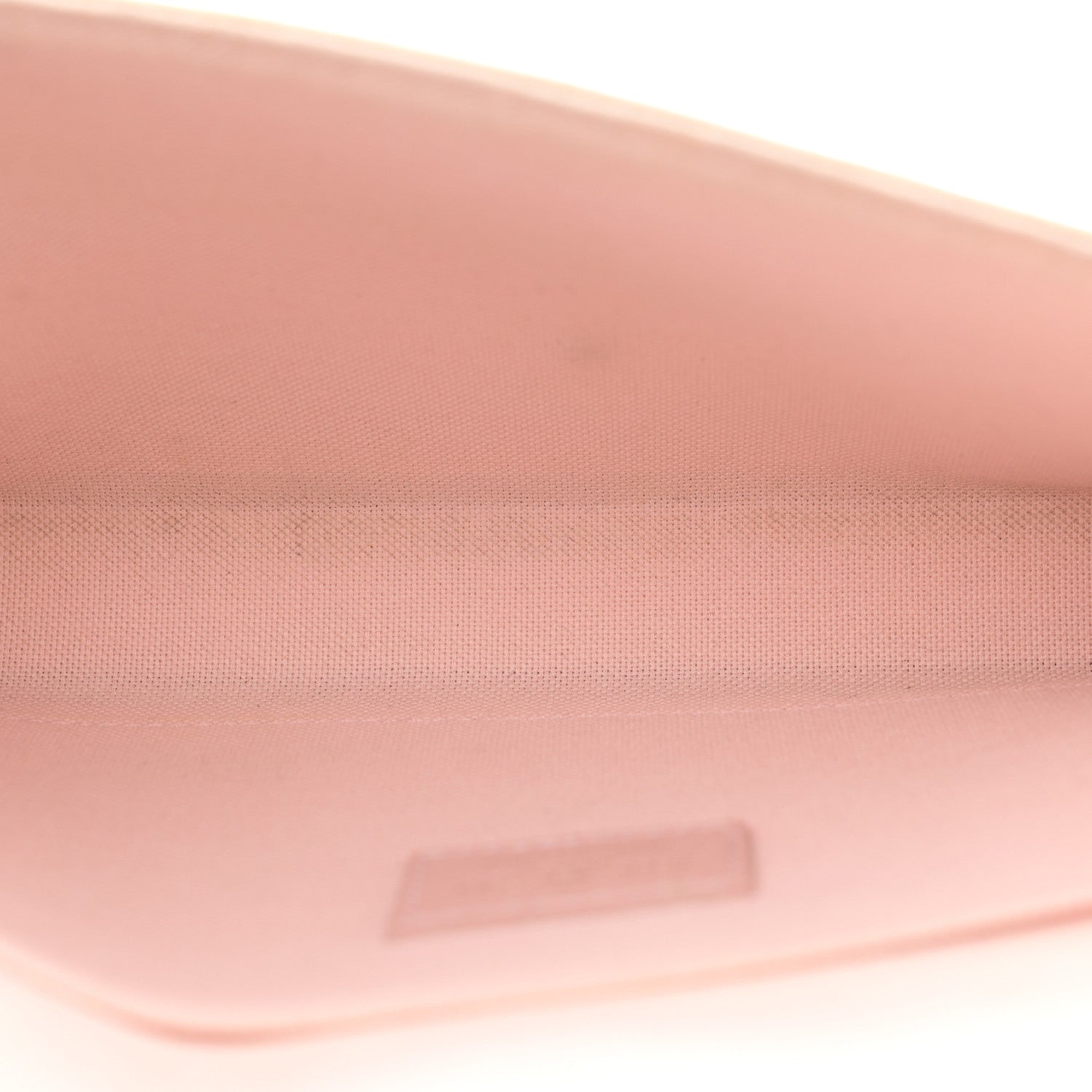 Louis Vuitton Damier Azur Pochette Felicie Chain Wallet Rose Ballerine 6 of 17