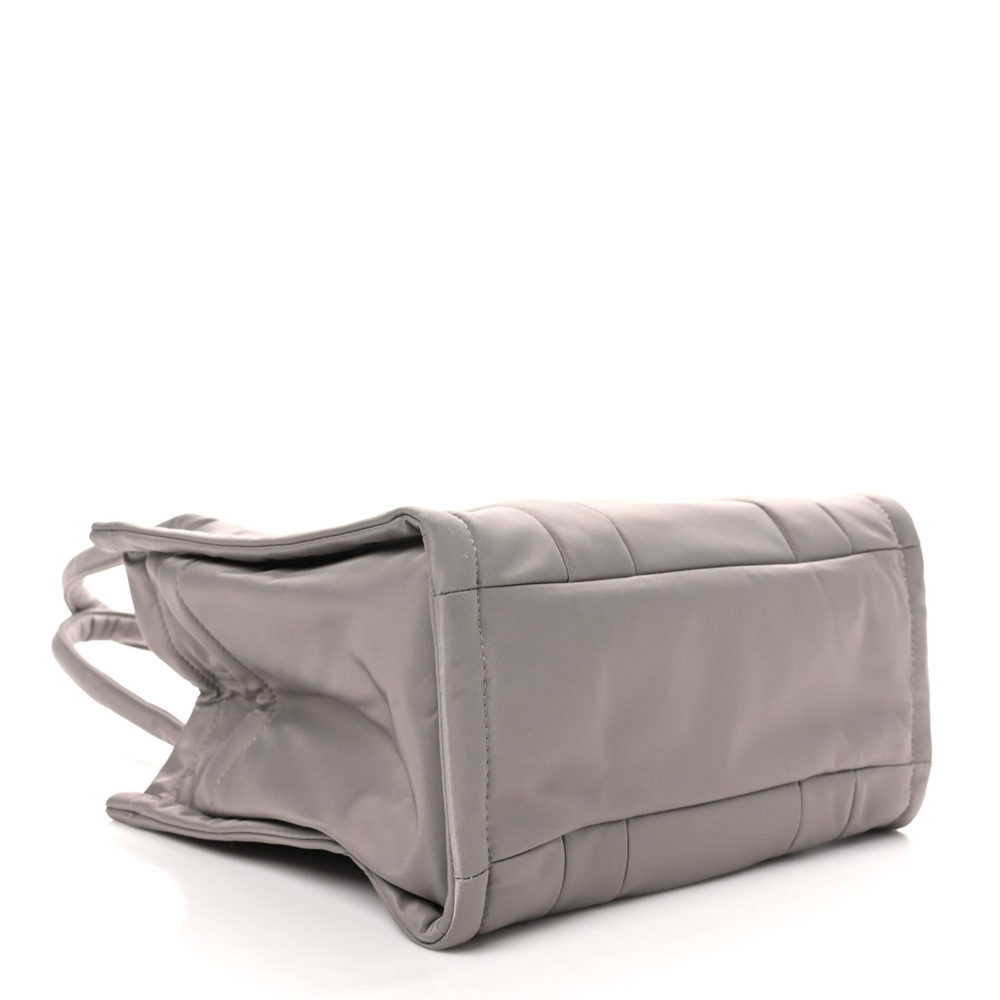 Nylon Medium The Puffy Tote Bag Grey