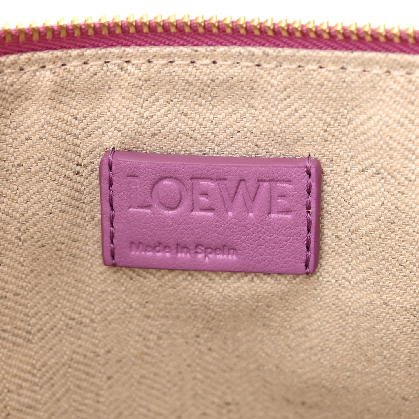 Calfskin Mini Hammock Hobo Purple