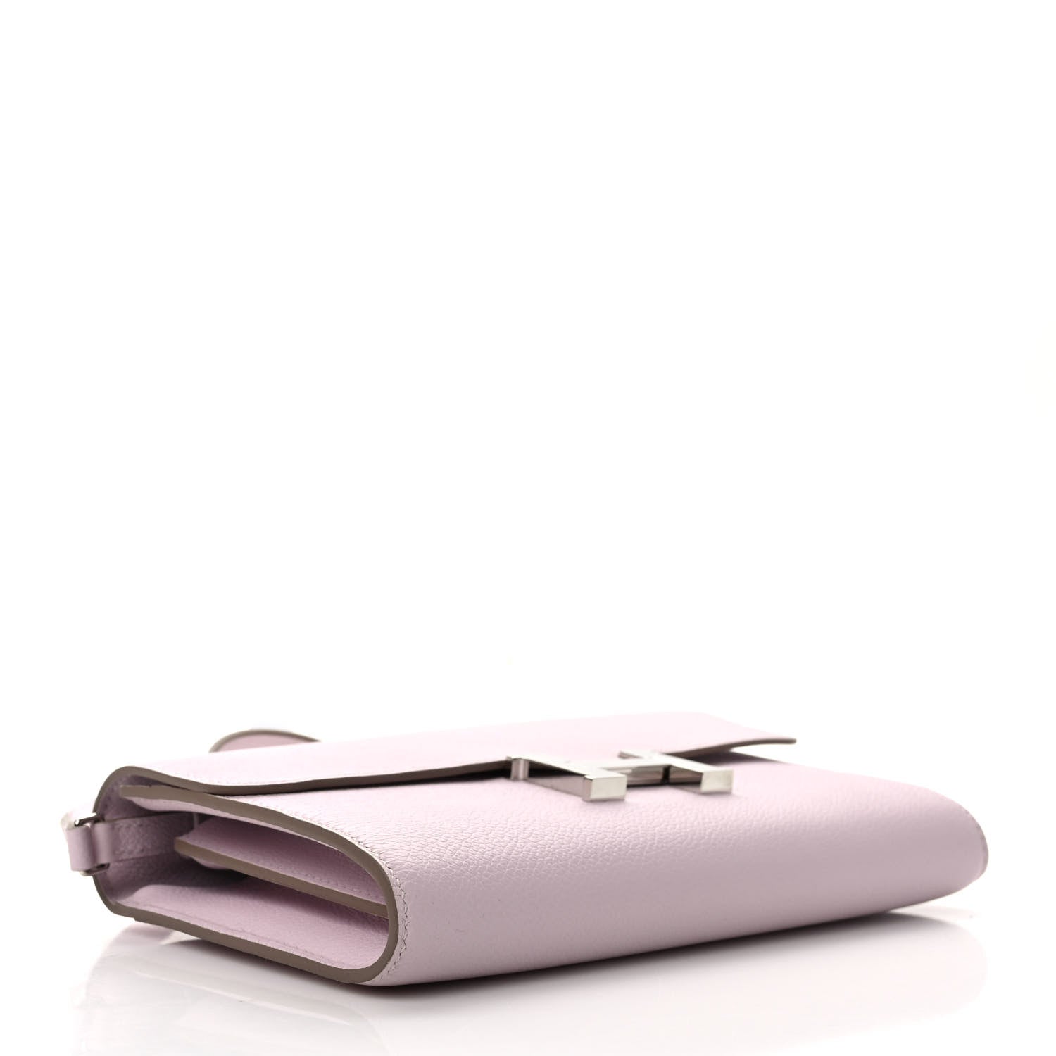 Hermes Evercolor Constance Wallet To Go Mauve Pale 3 of 8
